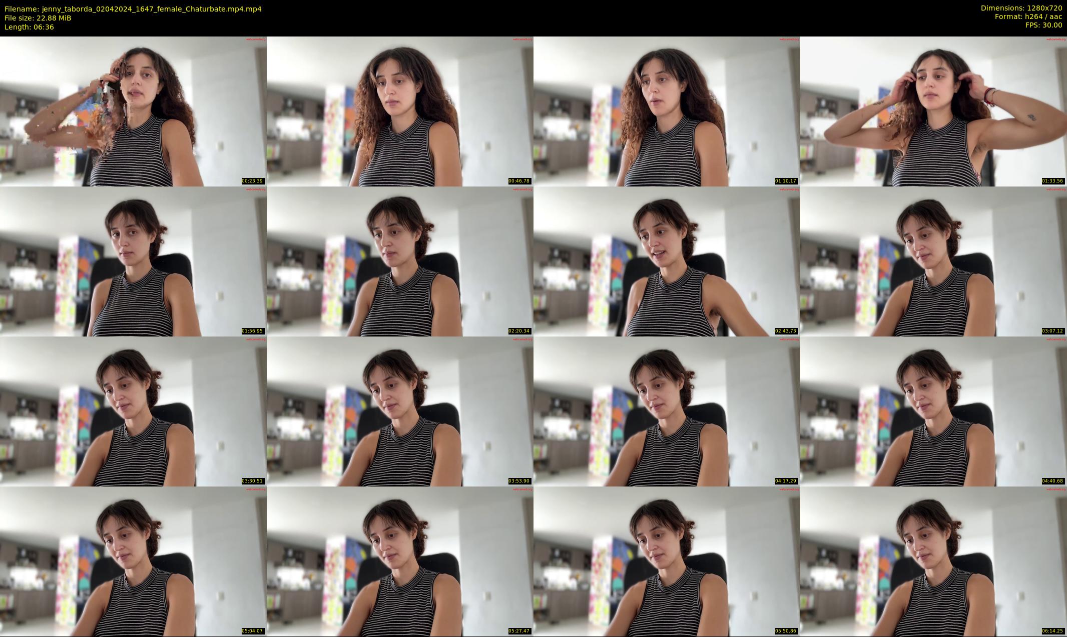 jenny_taborda — 7 minute Chaturbate female cam show recording, 720p, Apr 2, 2024