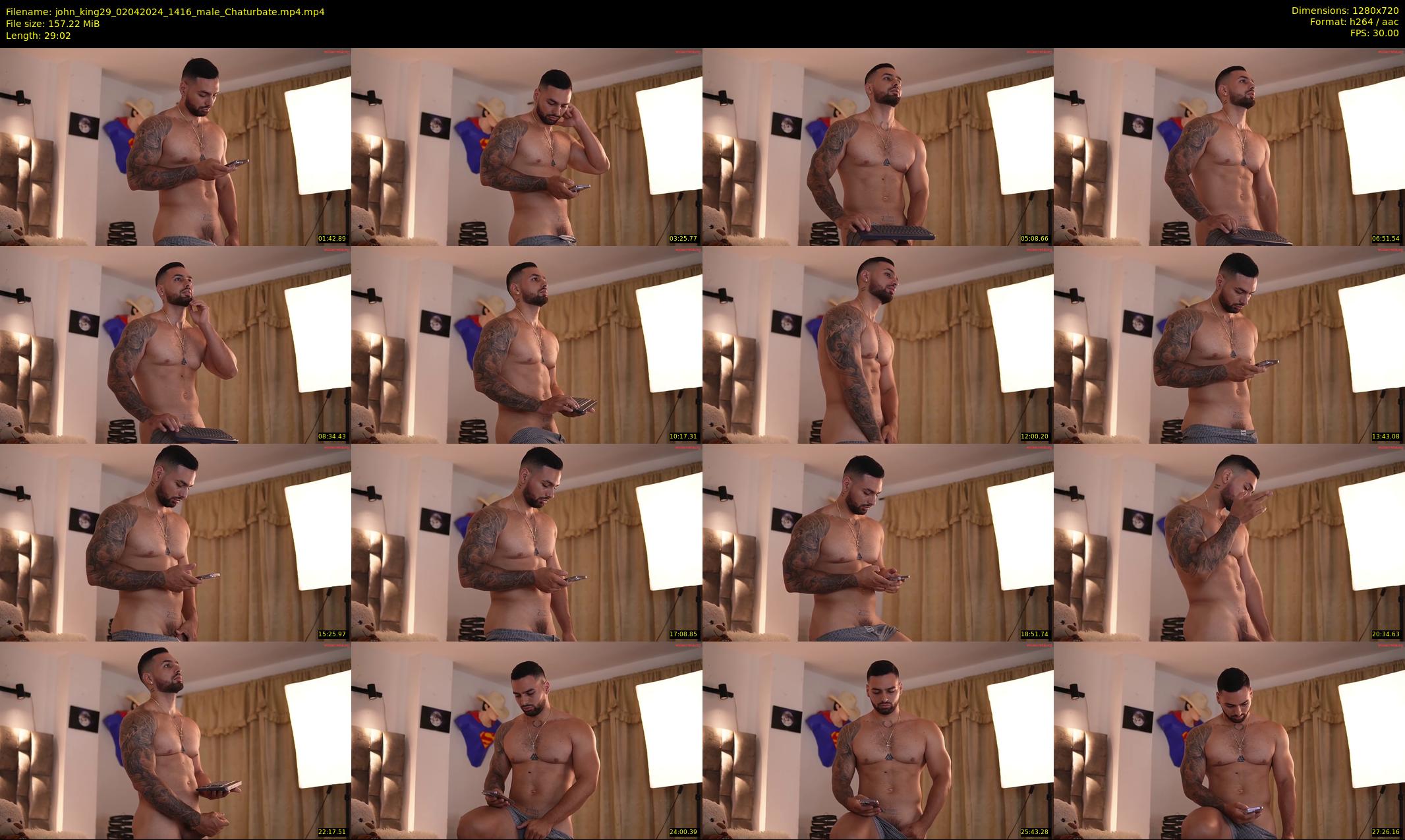 john_king29 — 30 minute Chaturbate male cam show recording, 720p, Apr 2, 2024