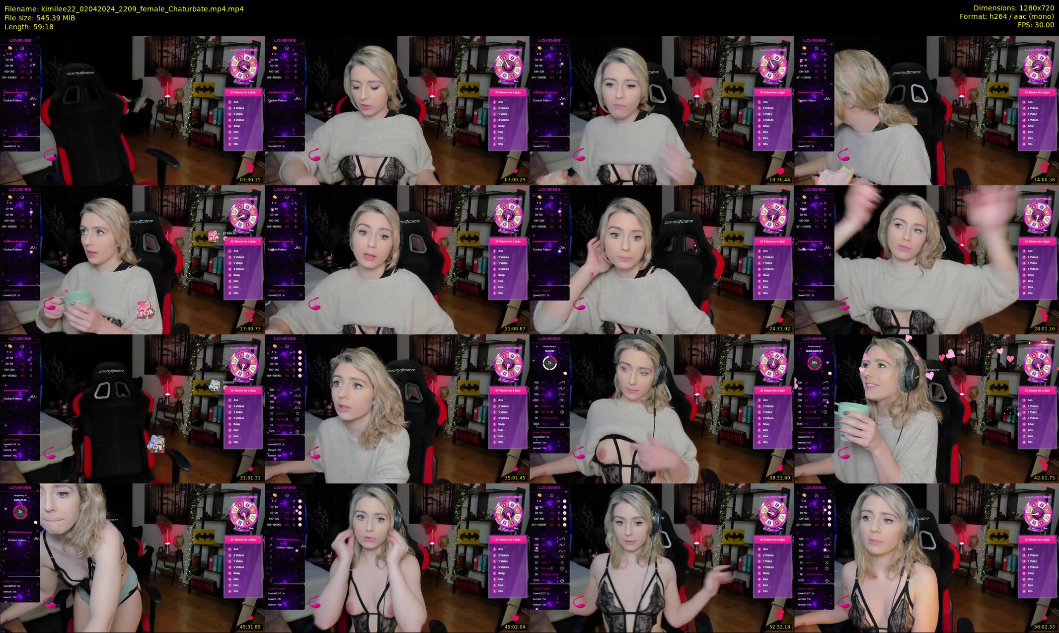 kimilee22 — 60 minute Chaturbate female cam show recording, 720p, Apr 2, 2024