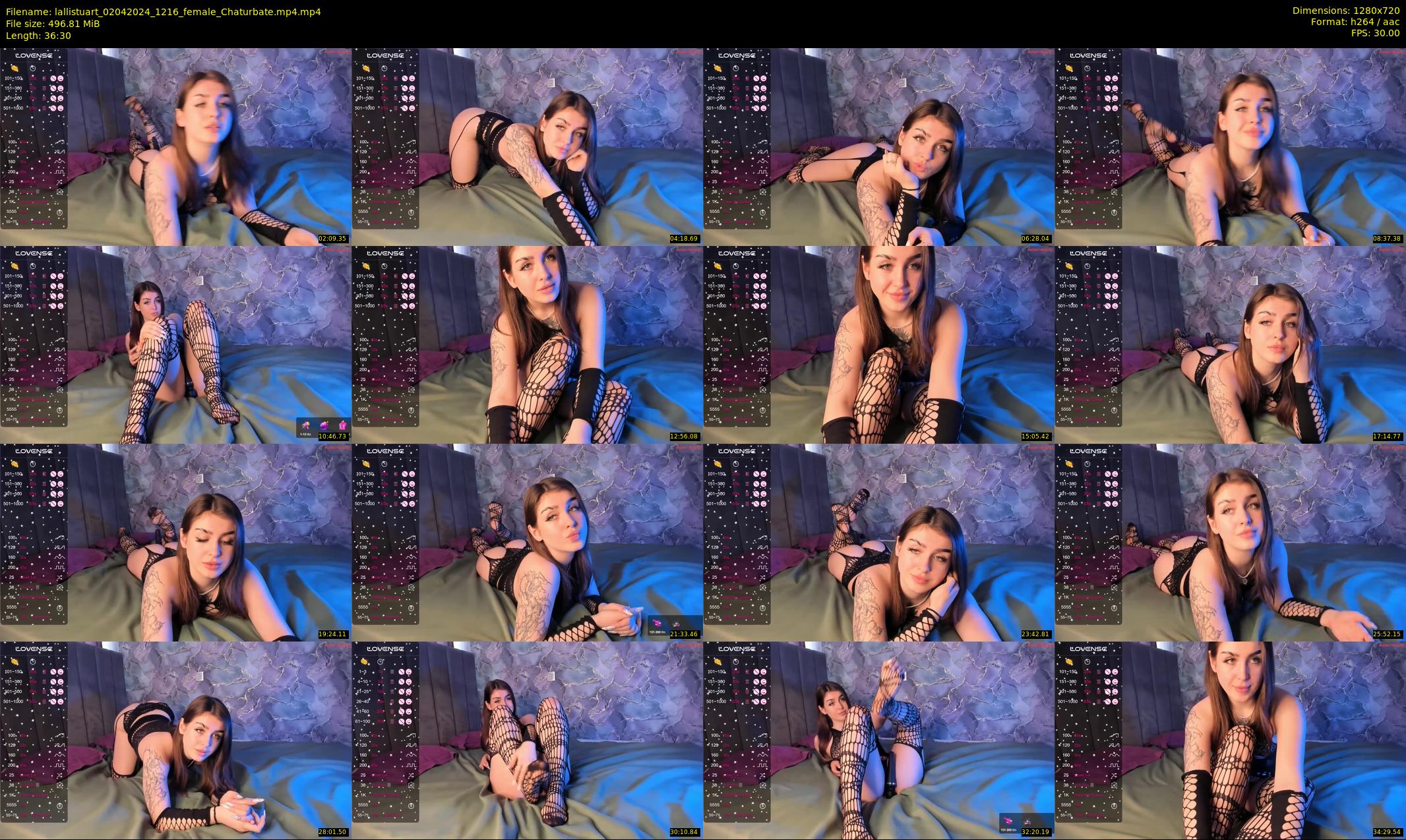 lallistuart — 37 minute Chaturbate female cam show recording, 720p, Apr 2, 2024