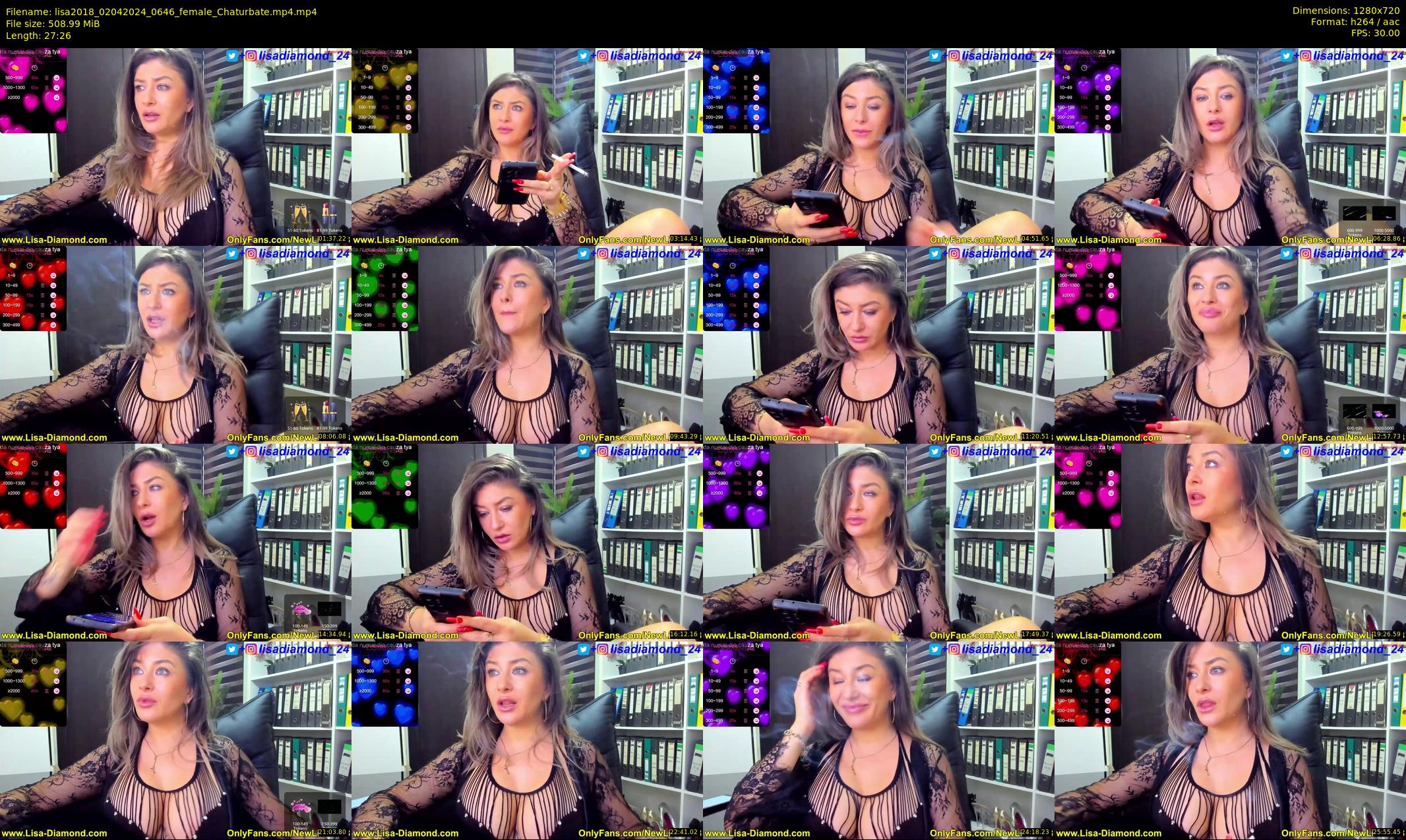 lisa2018 — 28 minute Chaturbate female cam show recording, 720p, Apr 2, 2024