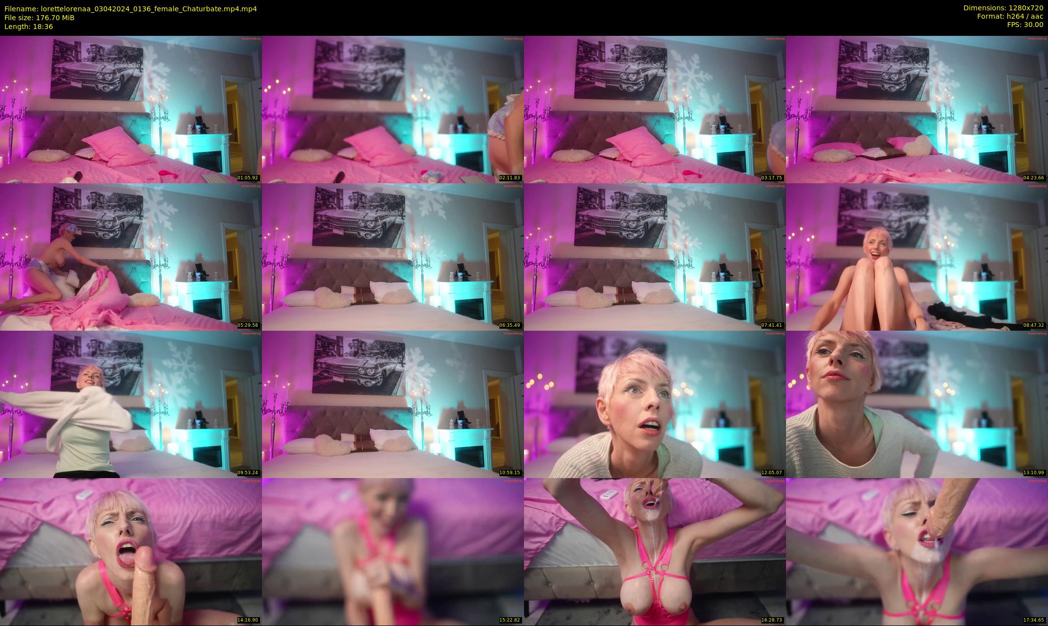 lorettelorenaa — 19 minute Chaturbate female cam show recording, 720p, Apr 3, 2024