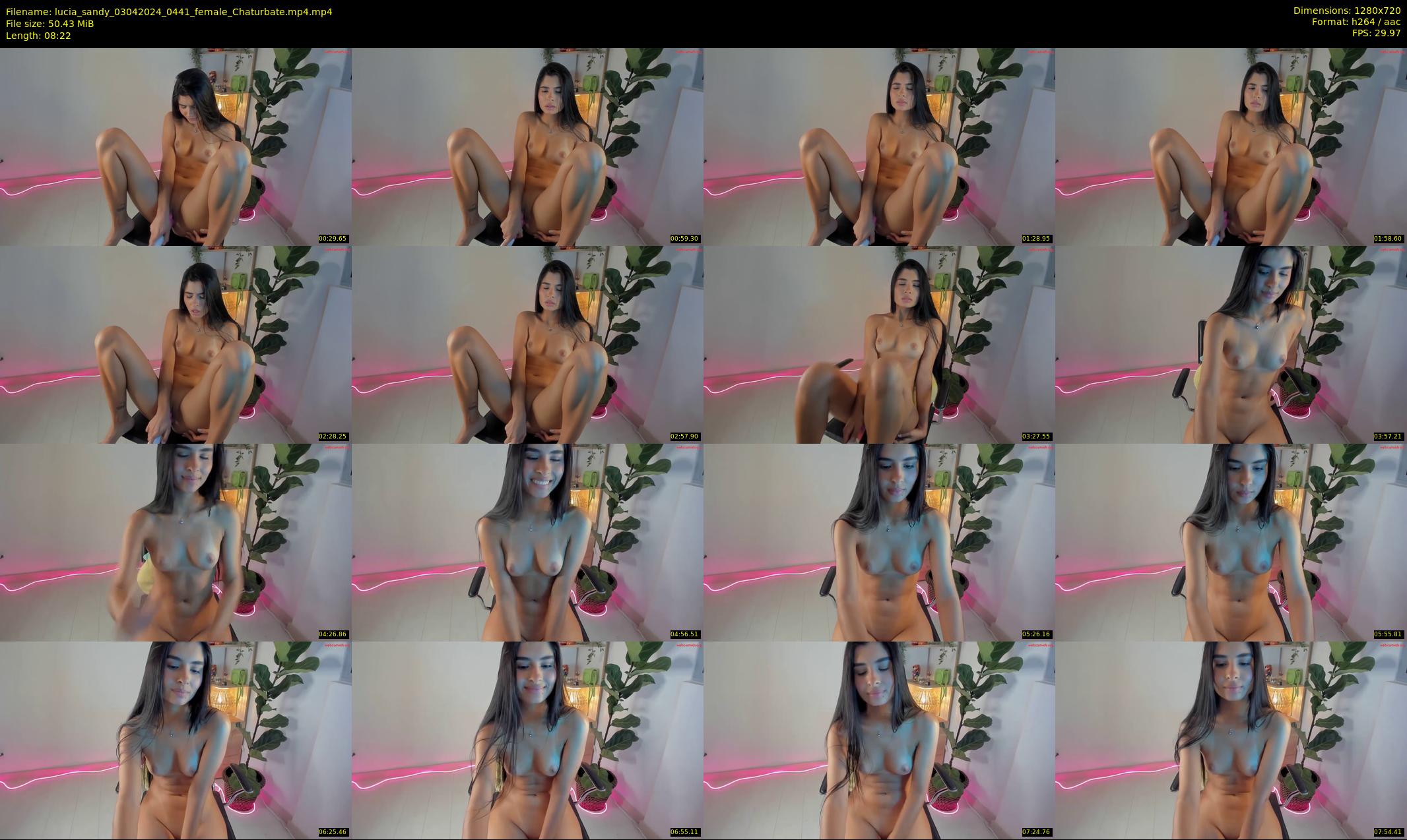 lucia_sandy — 9 minute Chaturbate female cam show recording, 720p, Apr 3, 2024
