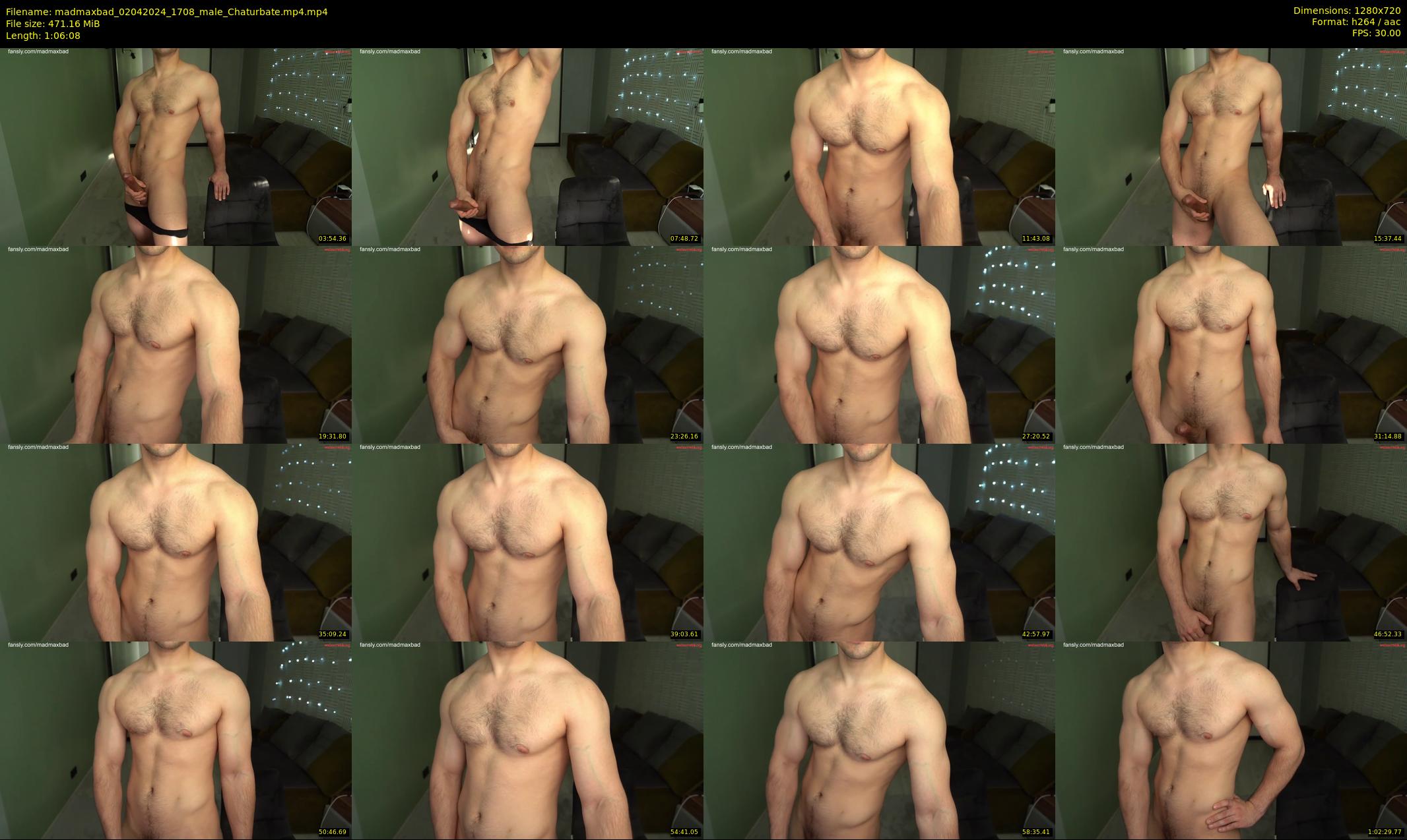 madmaxbad — 67 minute Chaturbate male cam show recording, 720p, Apr 2, 2024
