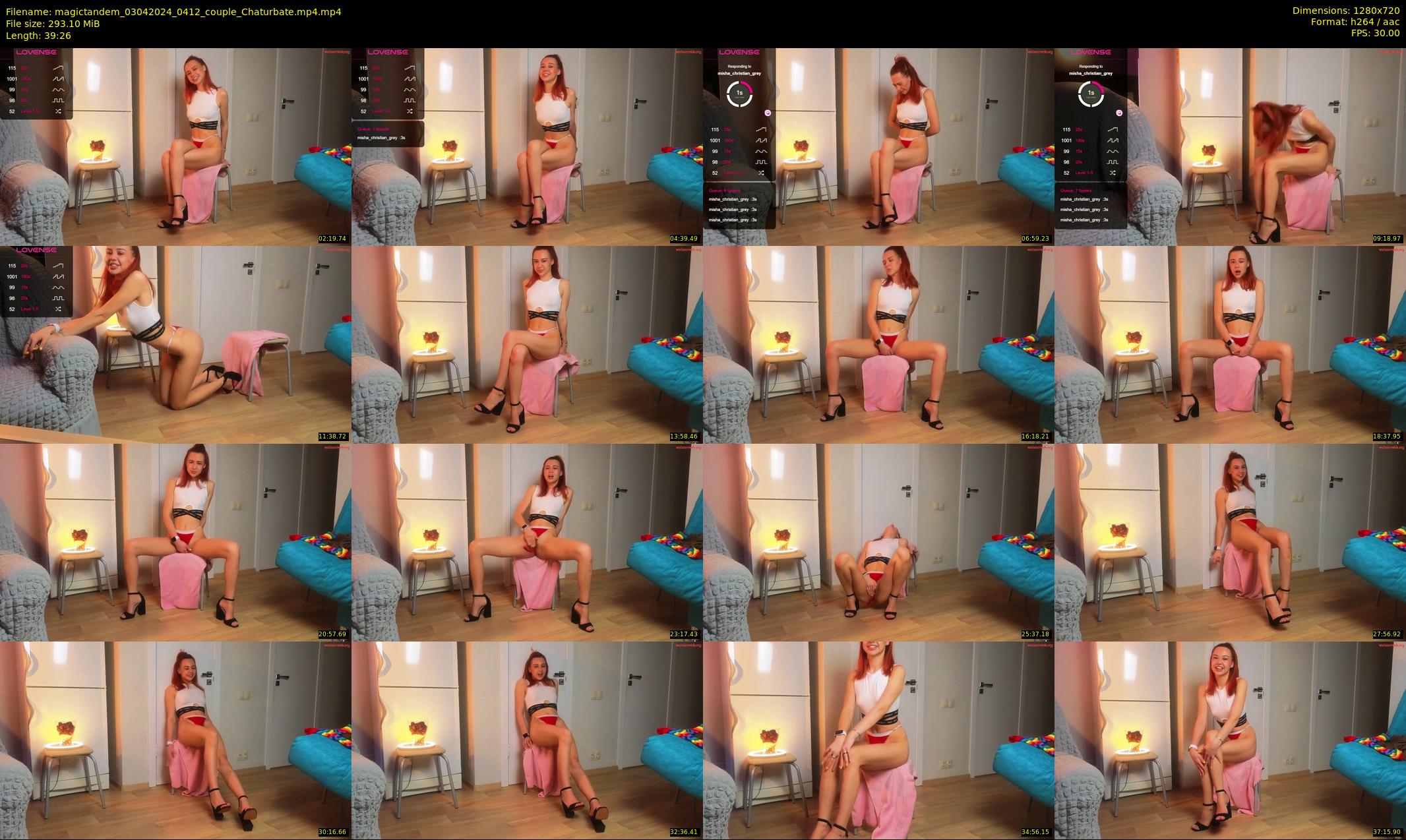 magictandem — 40 minute Chaturbate couple cam show recording, 720p, Apr 3, 2024