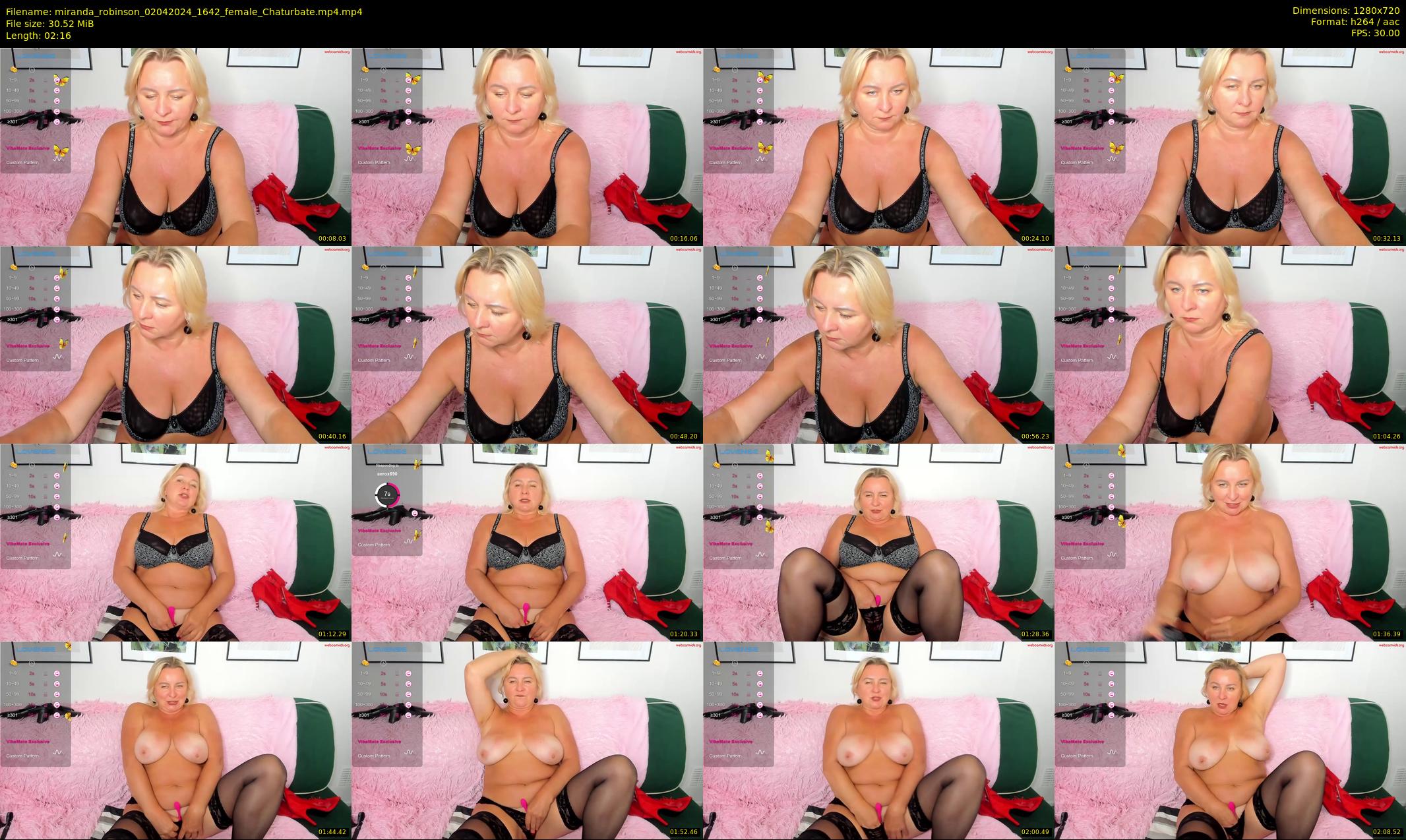 miranda_robinson — 3 minute Chaturbate female cam show recording, 720p, Apr 2, 2024