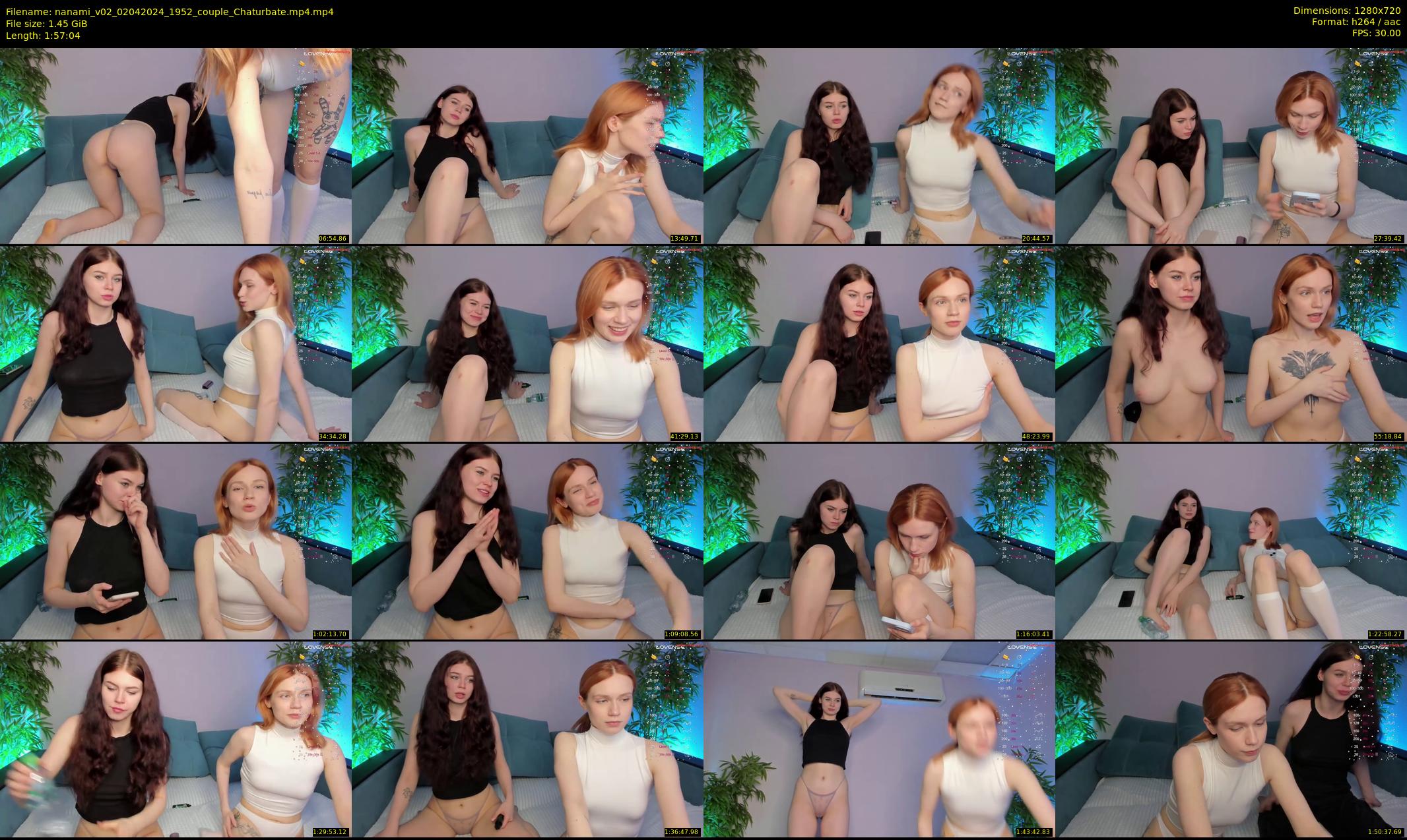 nanami_v02 — 118 minute Chaturbate couple cam show recording, 720p, Apr 2, 2024