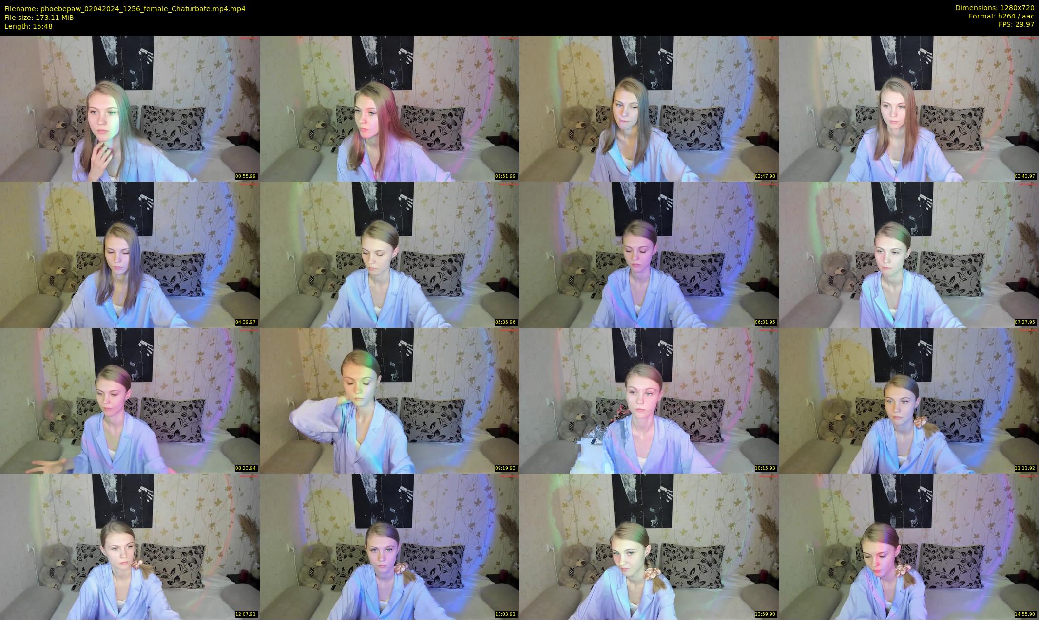 phoebepaw — 16 minute Chaturbate female cam show recording, 720p, Apr 2, 2024