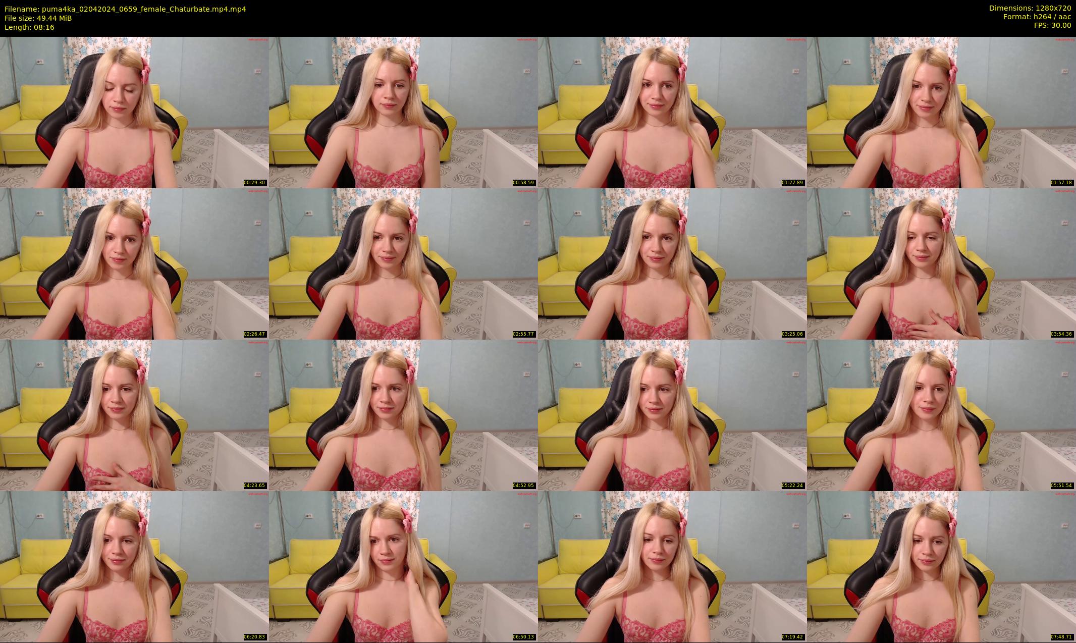puma4ka — 9 minute Chaturbate female cam show recording, 720p, Apr 2, 2024