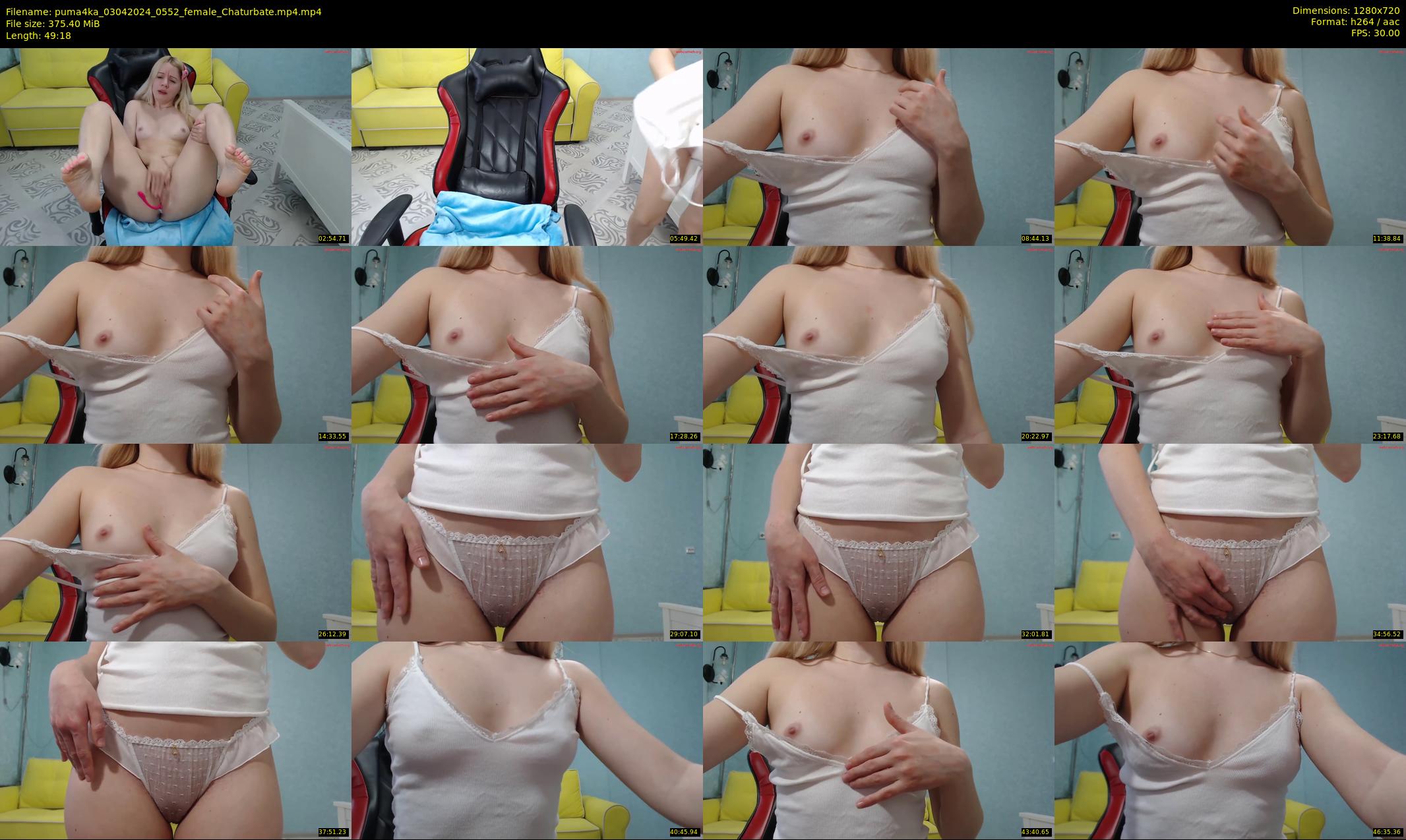 puma4ka — 50 minute Chaturbate female cam show recording, 720p, Apr 3, 2024