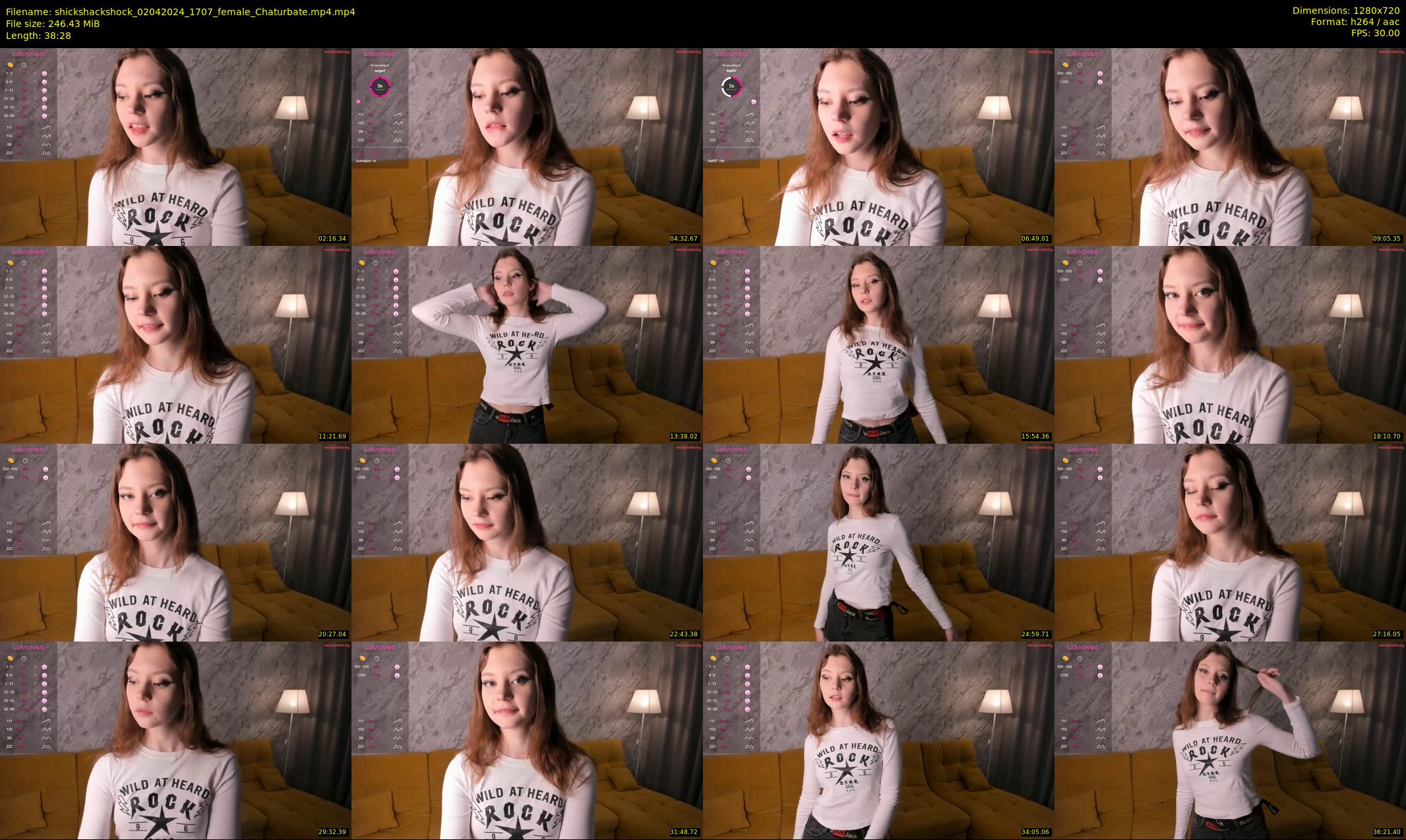 shickshackshock — 39 minute Chaturbate female cam show recording, 720p, Apr 2, 2024