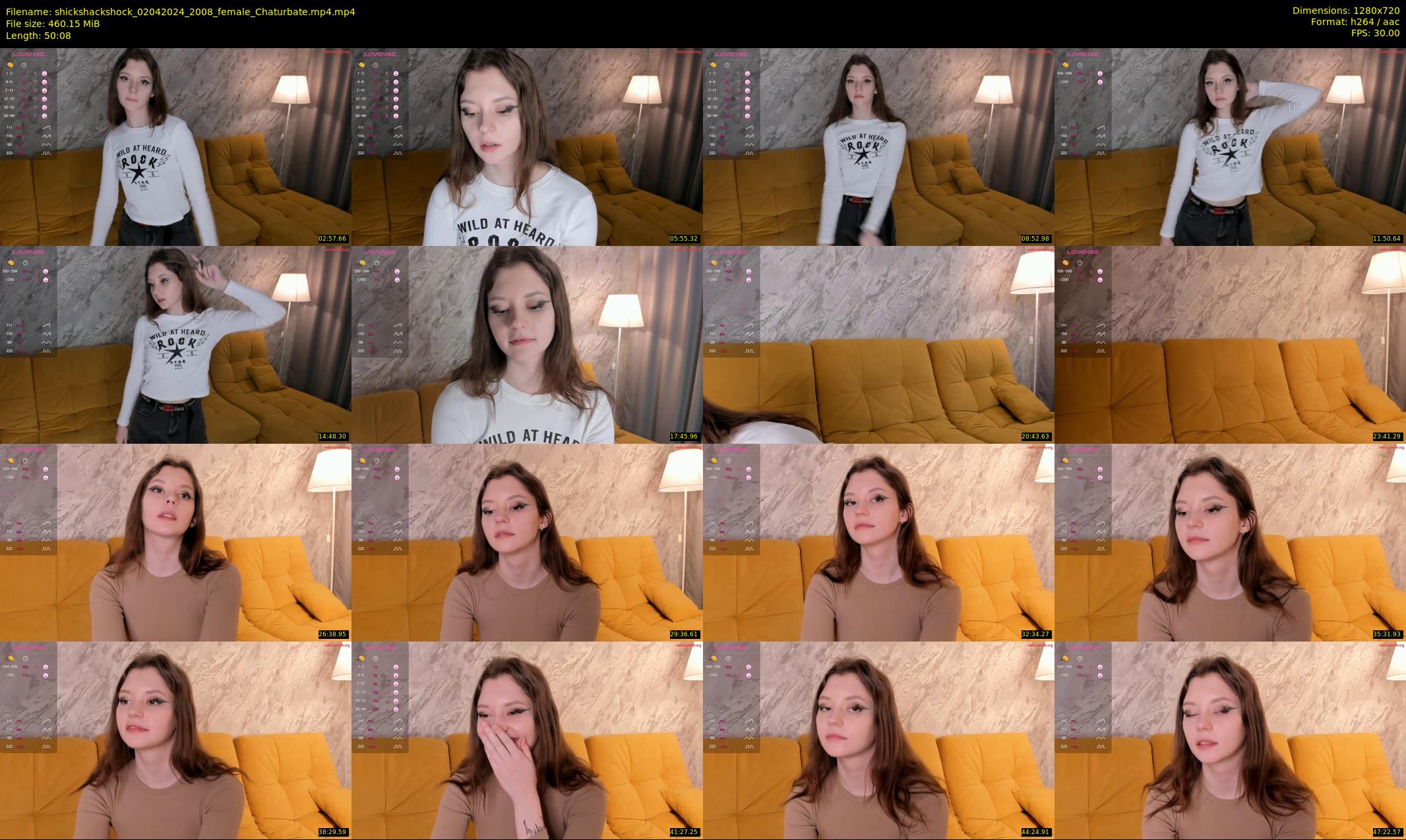 shickshackshock — 51 minute Chaturbate female cam show recording, 720p, Apr 2, 2024