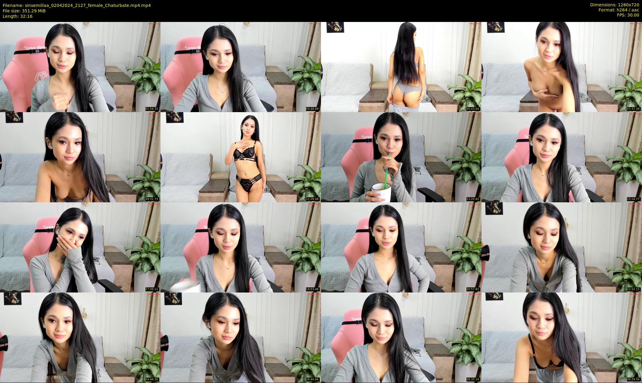 sinsemillaa — 33 minute Chaturbate female cam show recording, 720p, Apr 2, 2024