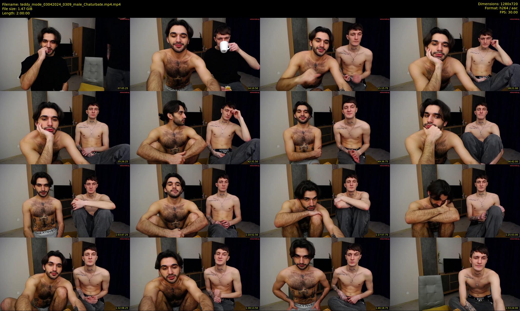 teddy_mode — 120 minute Chaturbate couple cam show recording, 720p, Apr 3, 2024