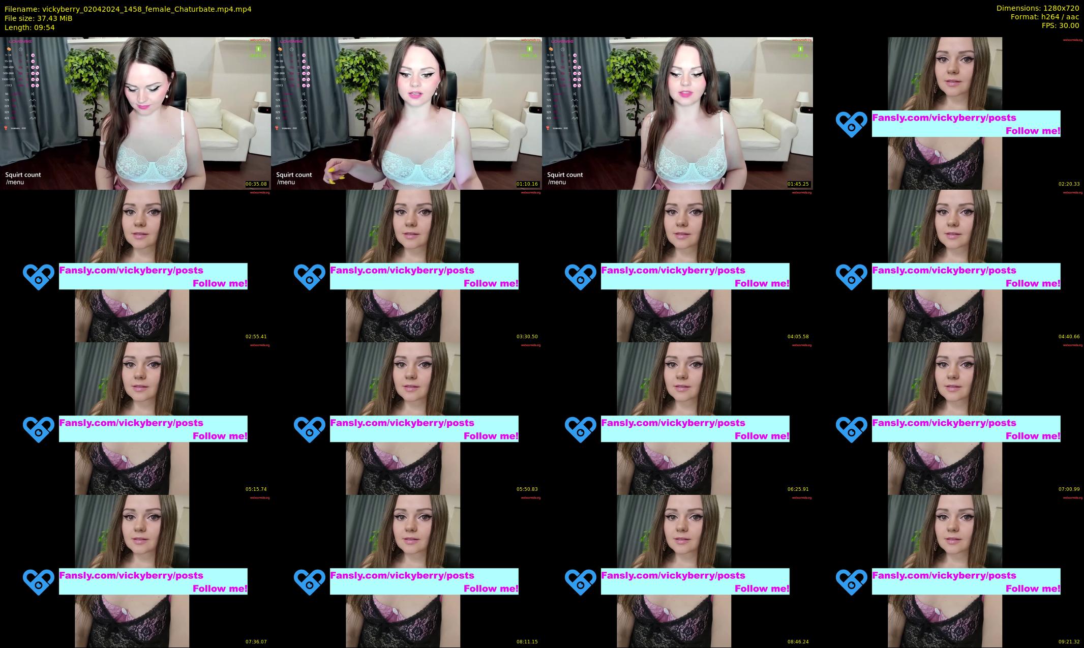 vickyberry — 10 minute Chaturbate female cam show recording, 720p, Apr 2, 2024