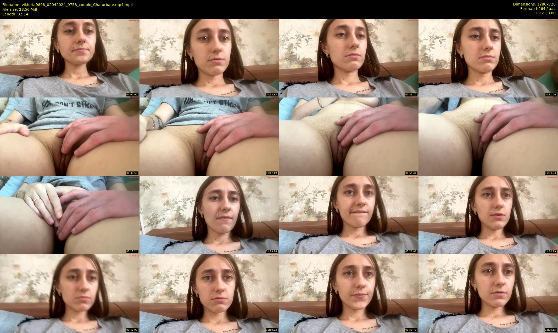 viktoria9898 — 3 minute Chaturbate couple cam show recording, 720p, Apr 2, 2024
