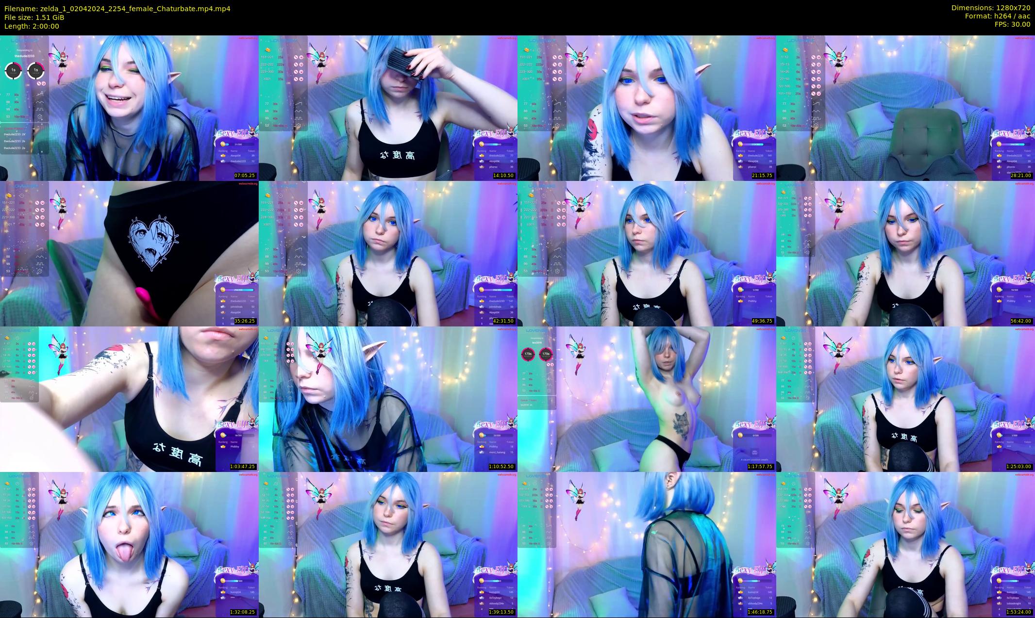 zelda_1 — 120 minute Chaturbate female cam show recording, 720p, Apr 2, 2024