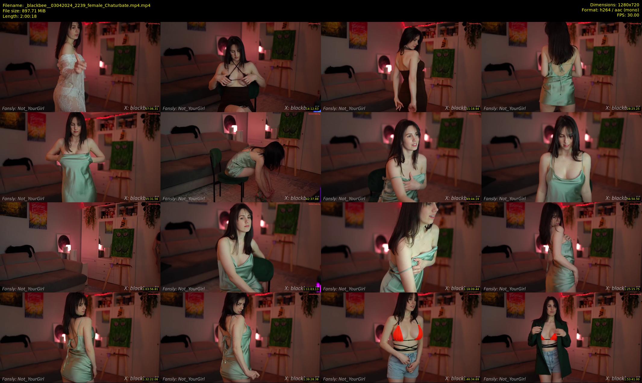 _blackbee_ — 121 minute Chaturbate female cam show recording, 720p, Apr 3, 2024