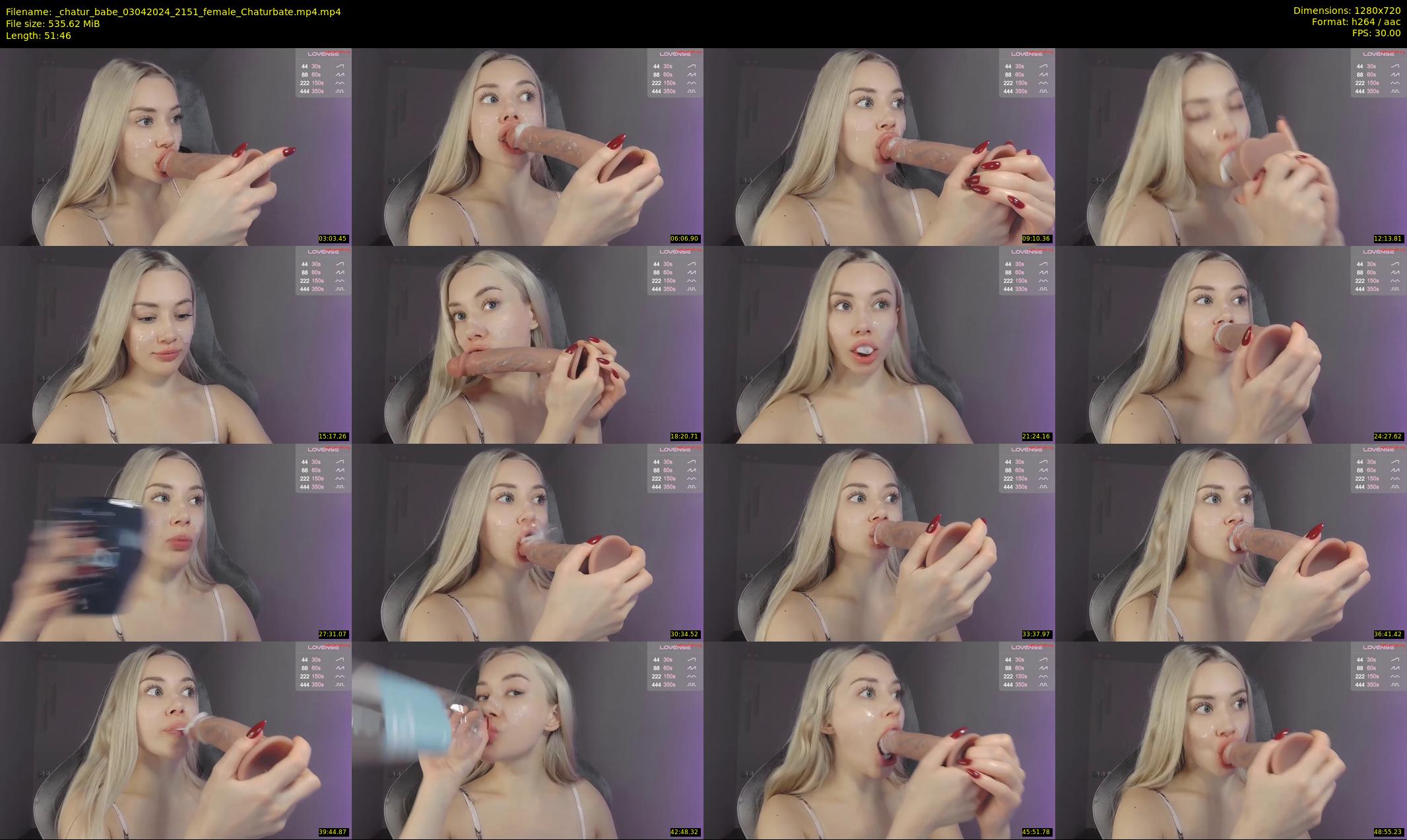 _chatur_babe — 52 minute Chaturbate female cam show recording, 720p, Apr 3, 2024