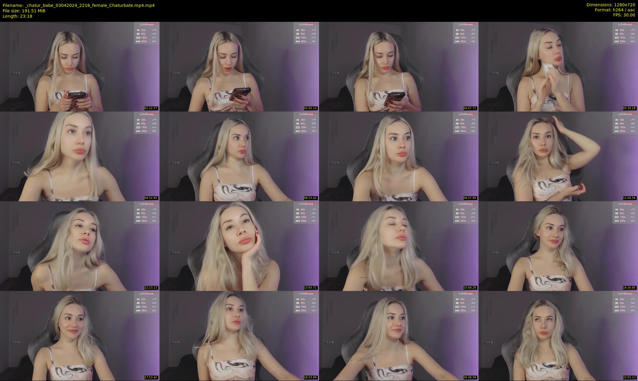 _chatur_babe — 24 minute Chaturbate female cam show recording, 720p, Apr 3, 2024