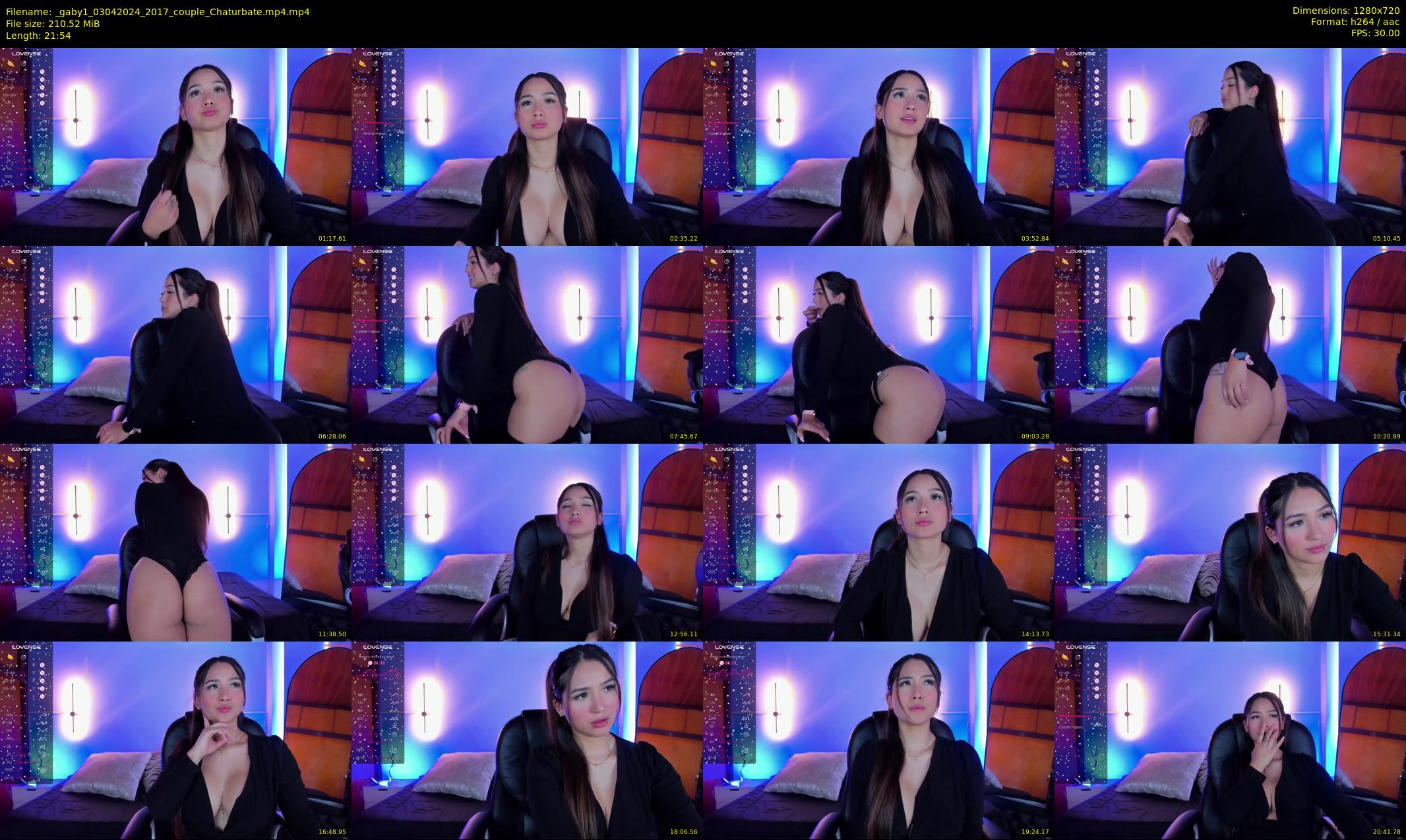 _gaby1 — 22 minute Chaturbate female cam show recording, 720p, Apr 3, 2024