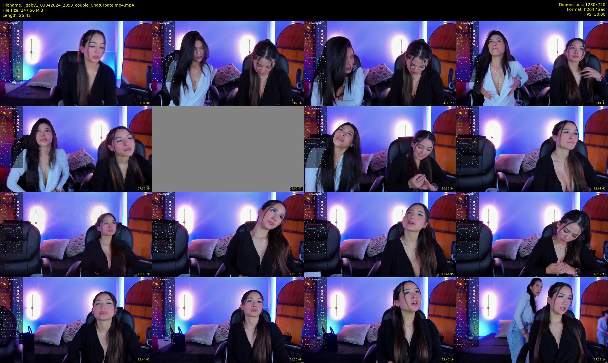 _gaby1 — 26 minute Chaturbate female cam show recording, 720p, Apr 3, 2024