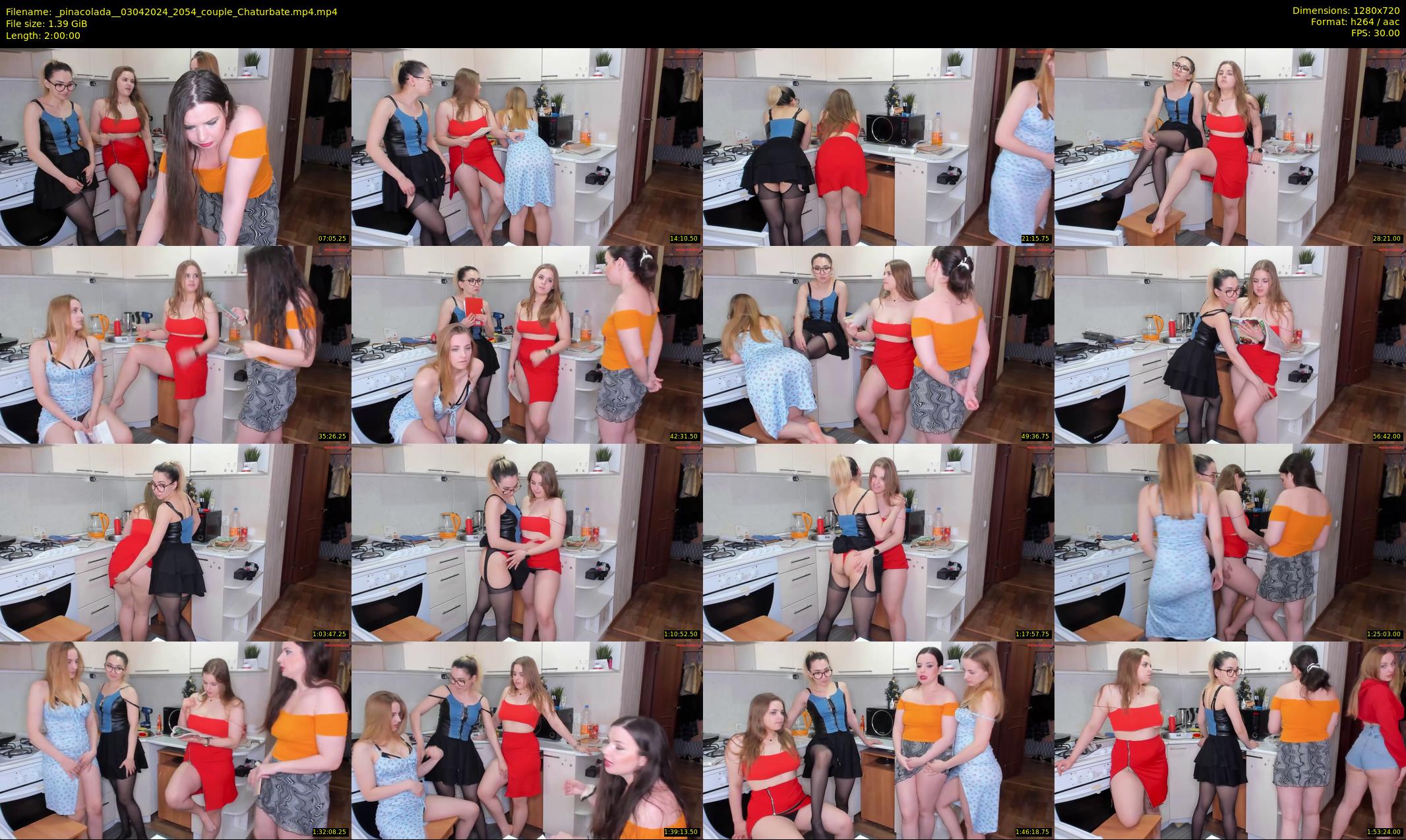 _pinacolada_ — 120 minute Chaturbate couple cam show recording, 720p, Apr 3, 2024