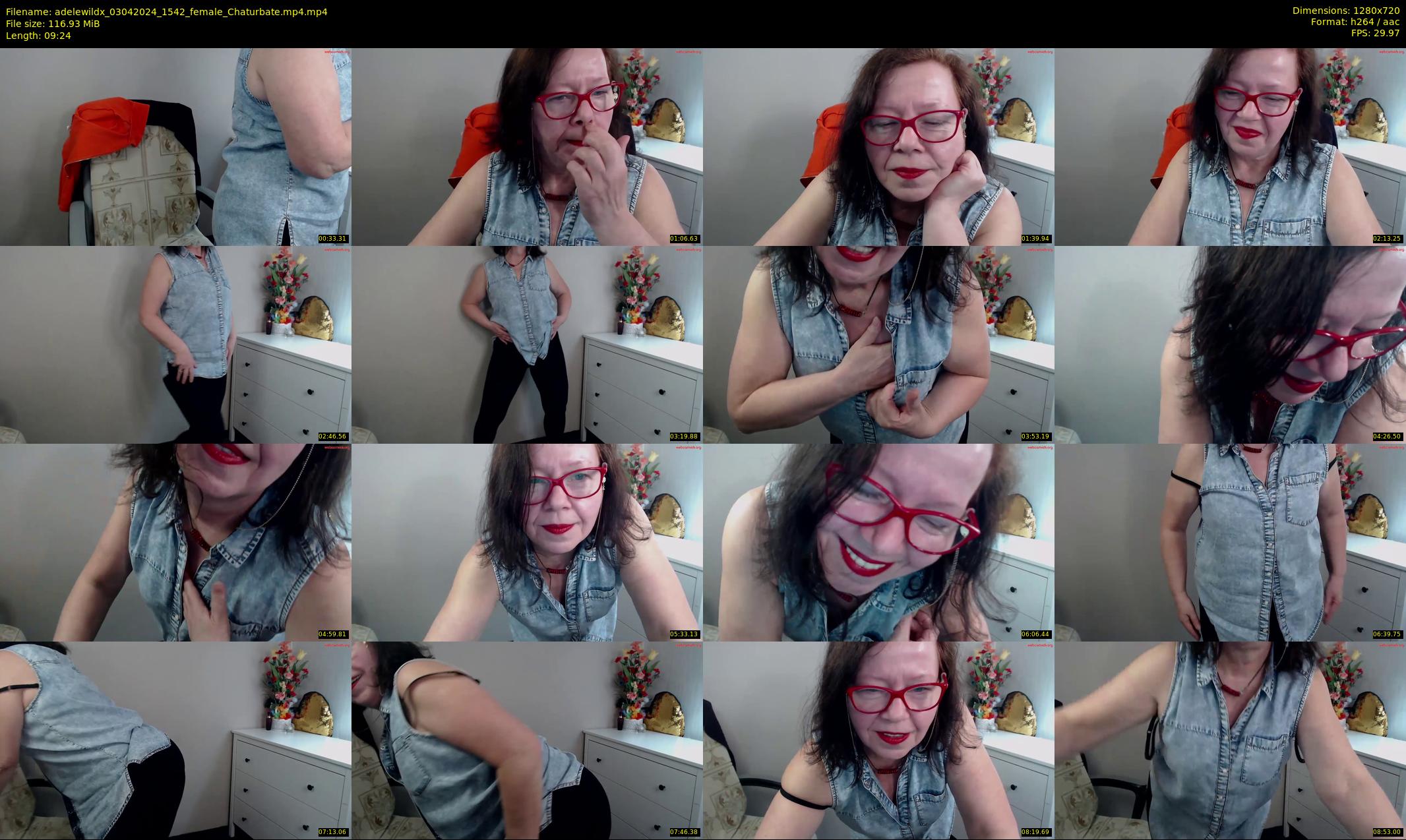 adelewildx — 10 minute Chaturbate female cam show recording, 720p, Apr 3, 2024