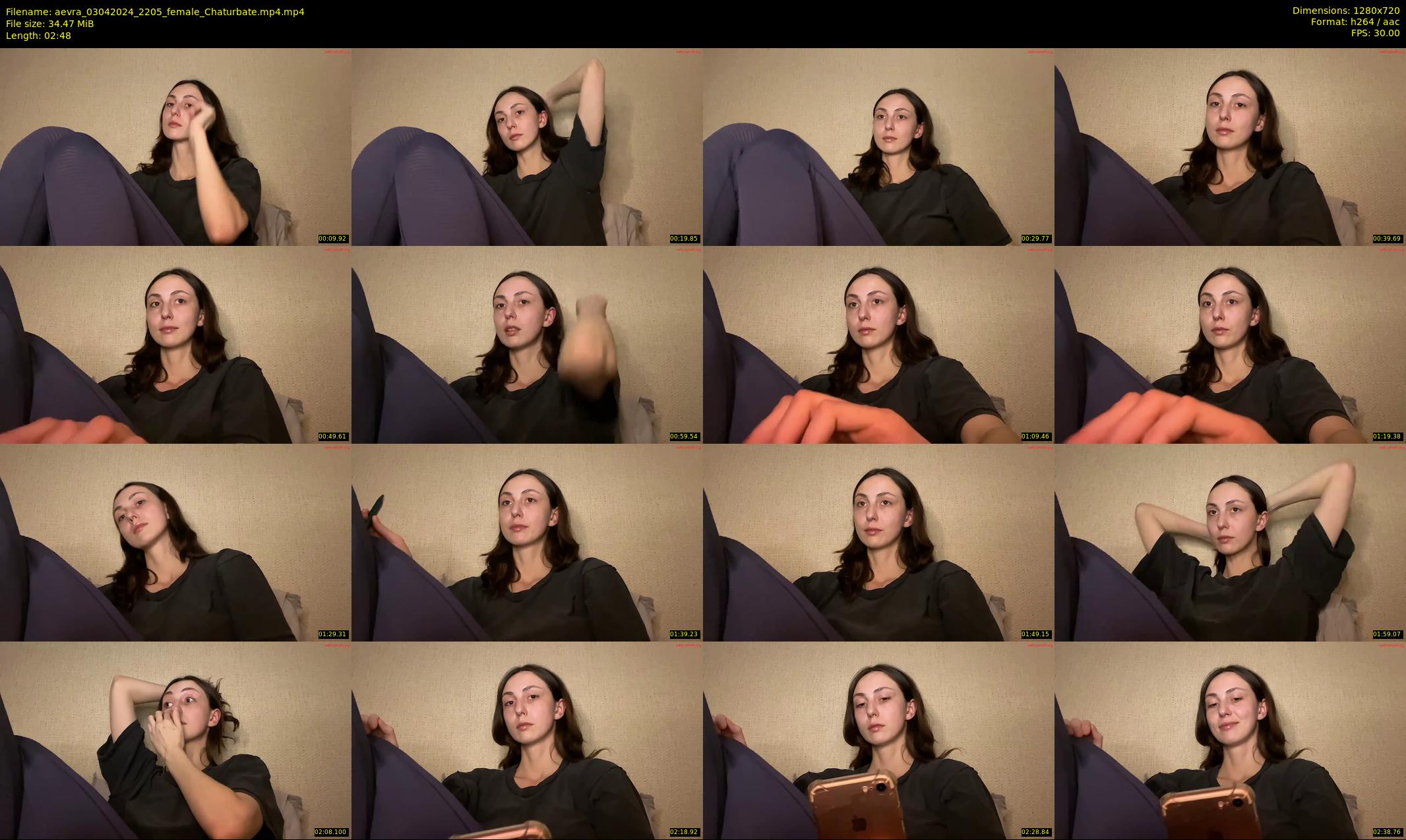 aevra — 3 minute Chaturbate female cam show recording, 720p, Apr 3, 2024