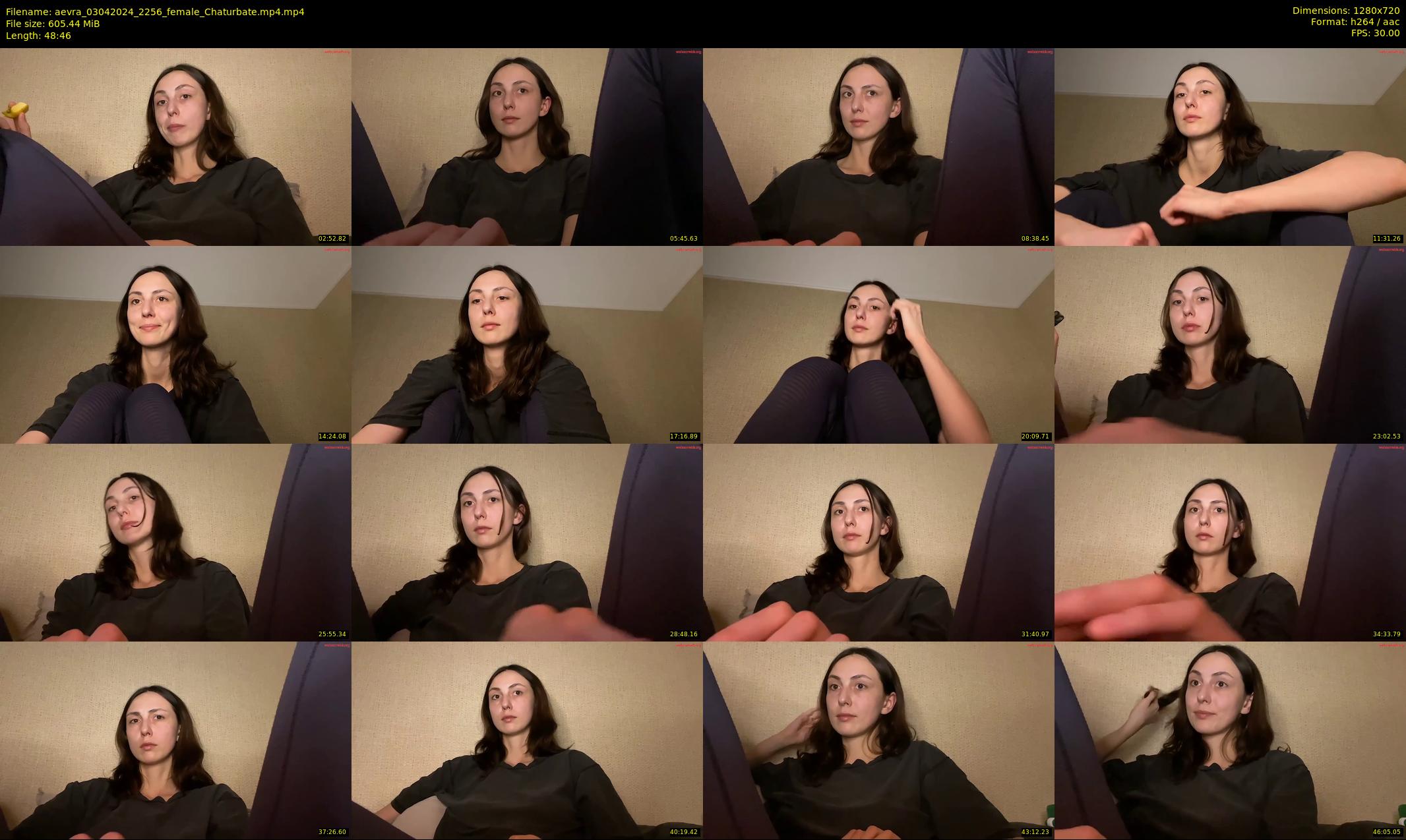 aevra — 49 minute Chaturbate female cam show recording, 720p, Apr 3, 2024