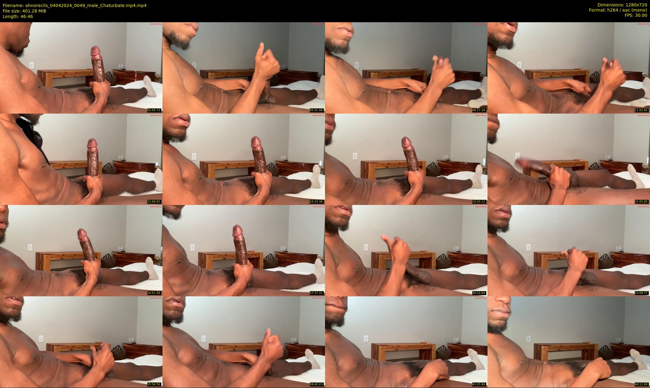 ahnoreclis — 47 minute Chaturbate male cam show recording, 720p, Apr 4, 2024