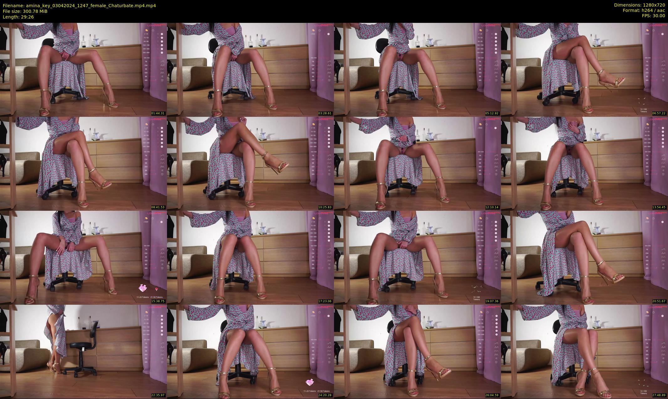 amina_key — 30 minute Chaturbate female cam show recording, 720p, Apr 3, 2024
