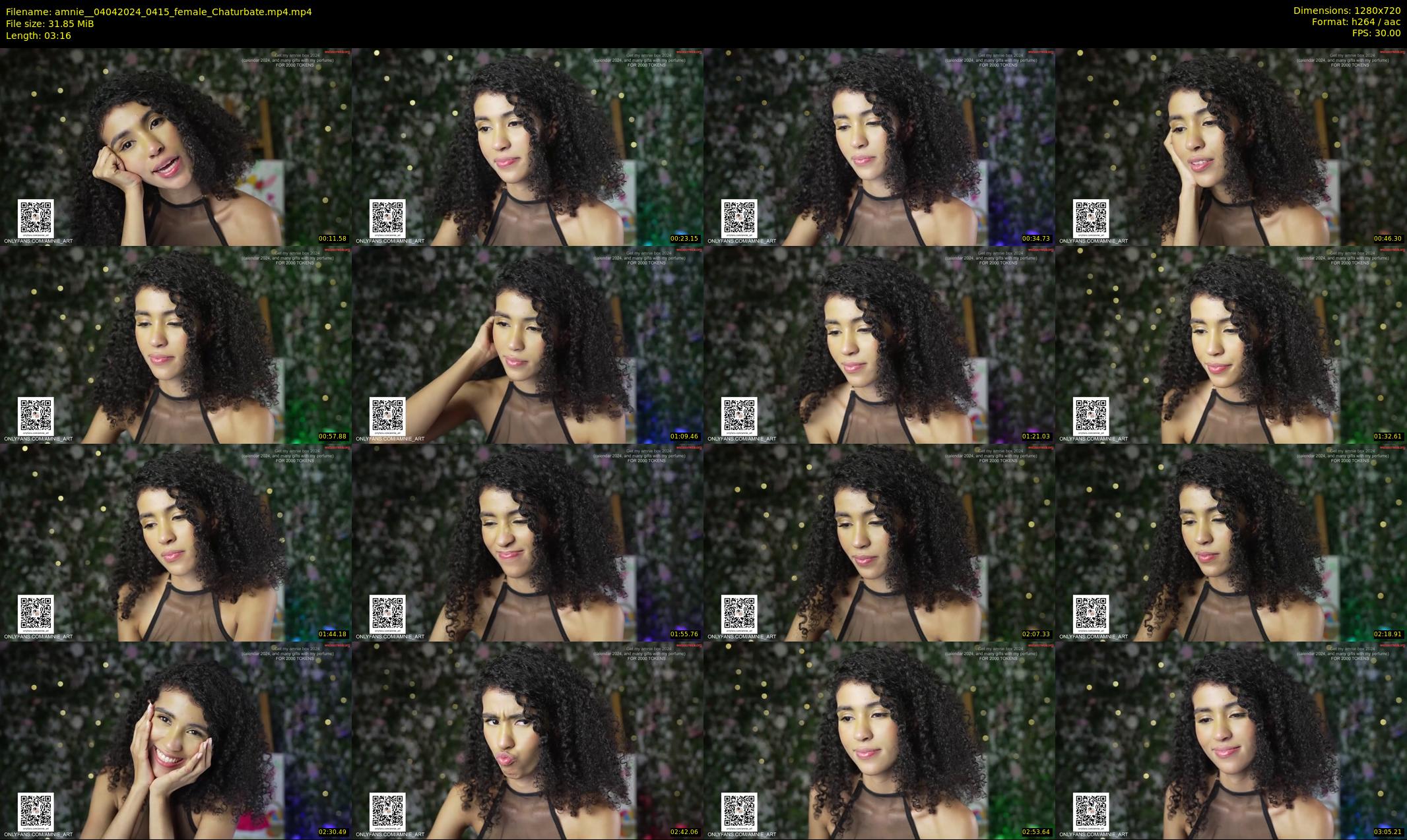 amnie_ — 4 minute Chaturbate female cam show recording, 720p, Apr 4, 2024