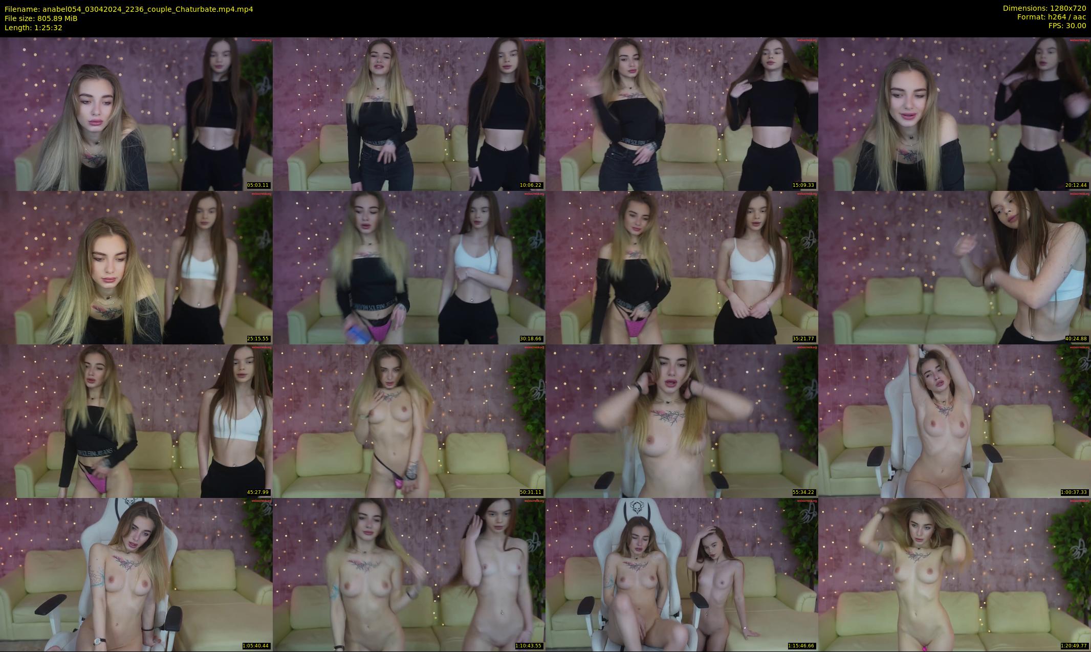 anabel054 — 86 minute Chaturbate female cam show recording, 720p, Apr 3, 2024