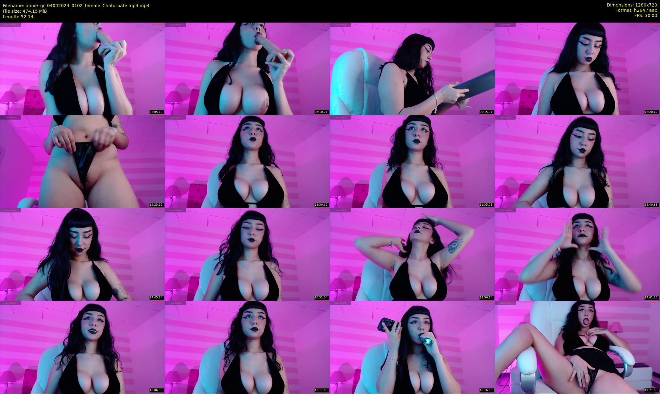 annie_gr — 53 minute Chaturbate female cam show recording, 720p, Apr 4, 2024