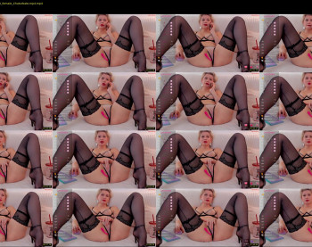 bed_star — 9 minute Chaturbate female cam show recording, 720p, Apr 3, 2024