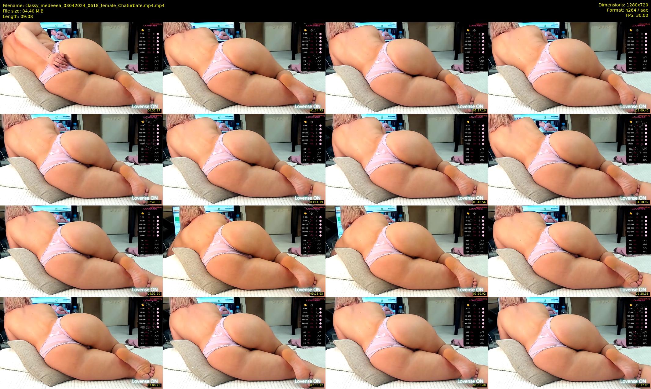 classy_medeeea — 10 minute Chaturbate female cam show recording, 720p, Apr 3, 2024