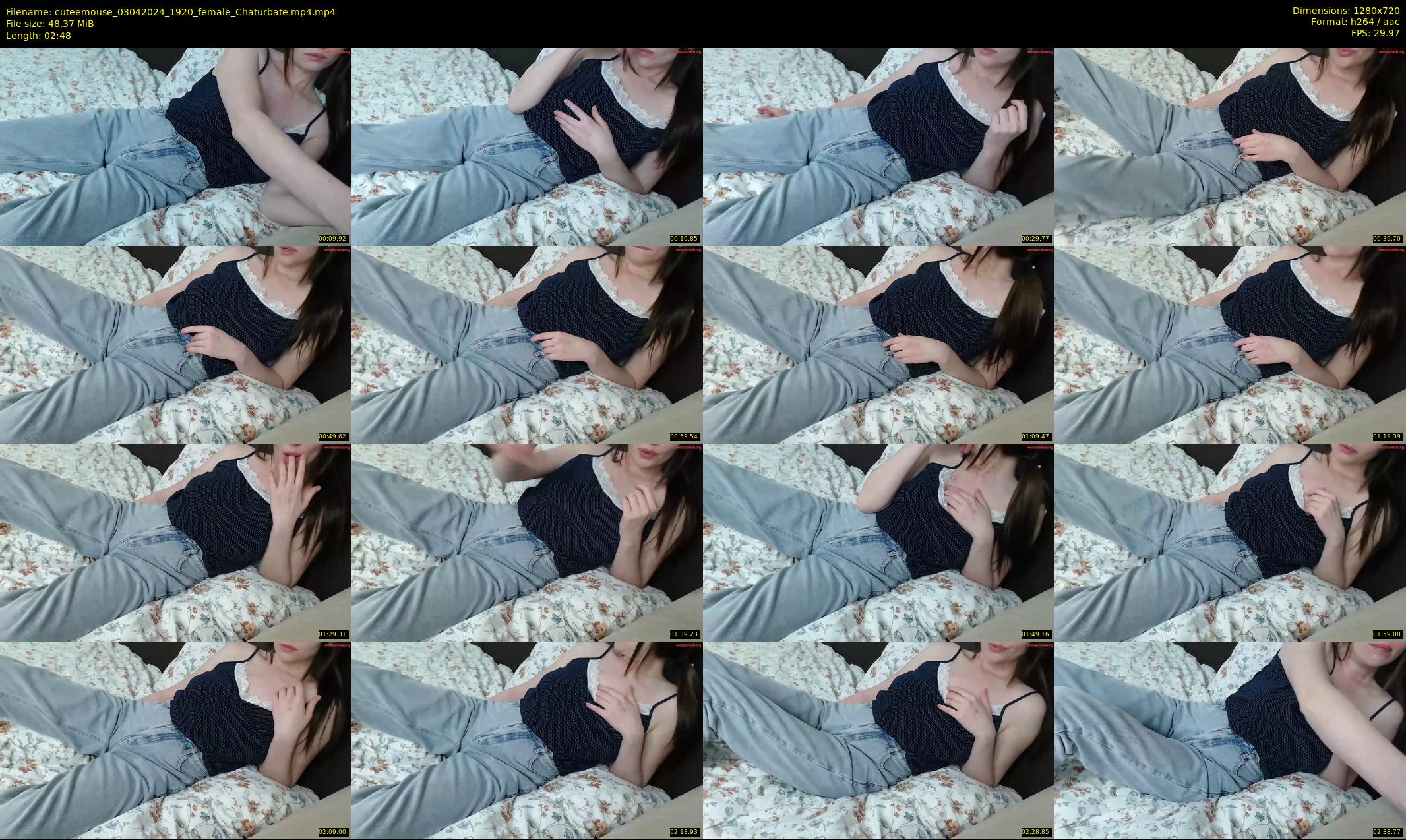 cuteemouse — 3 minute Chaturbate female cam show recording, 720p, Apr 3, 2024