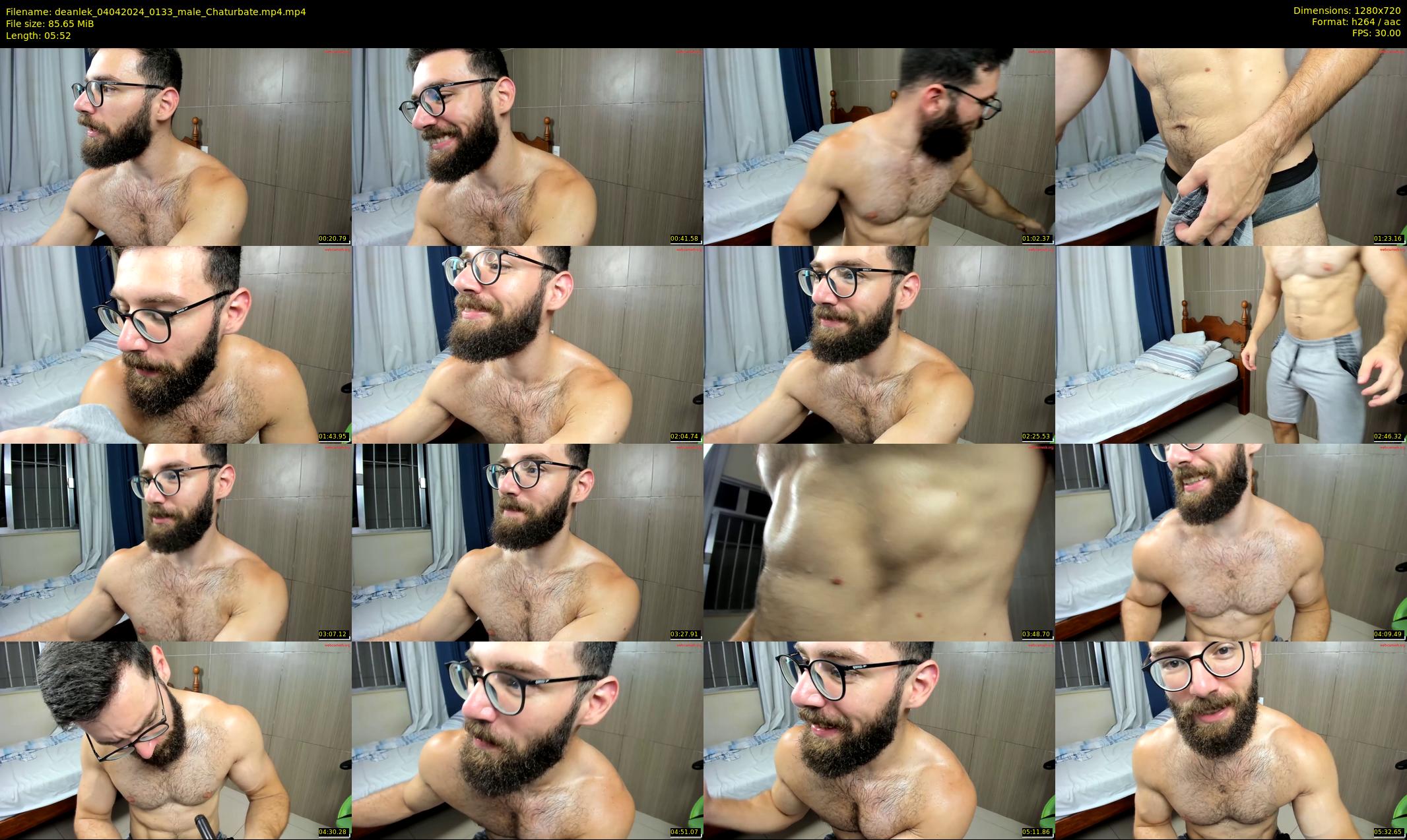 deanlek — 6 minute Chaturbate male cam show recording, 720p, Apr 4, 2024