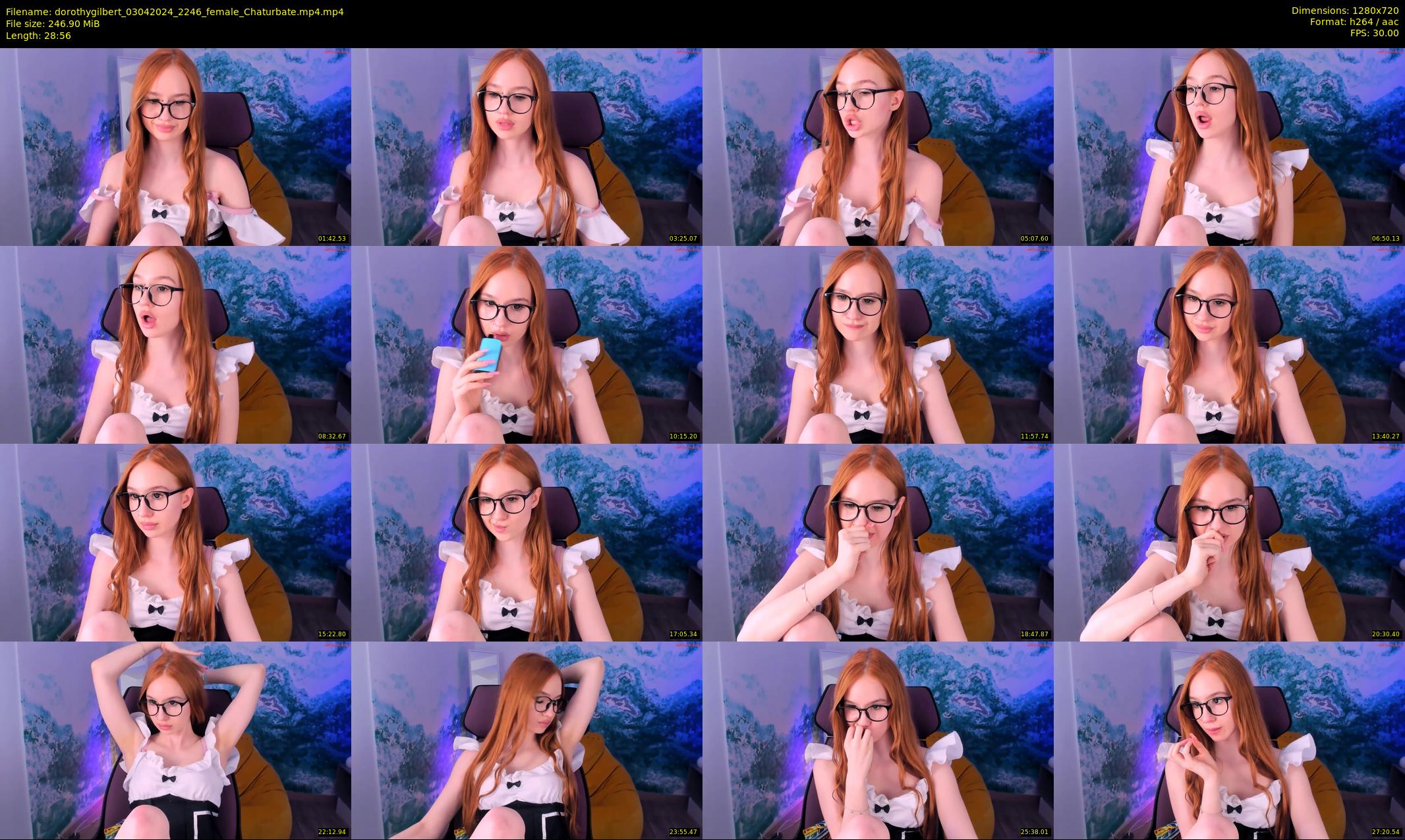 dorothygilbert — 29 minute Chaturbate female cam show recording, 720p, Apr 3, 2024