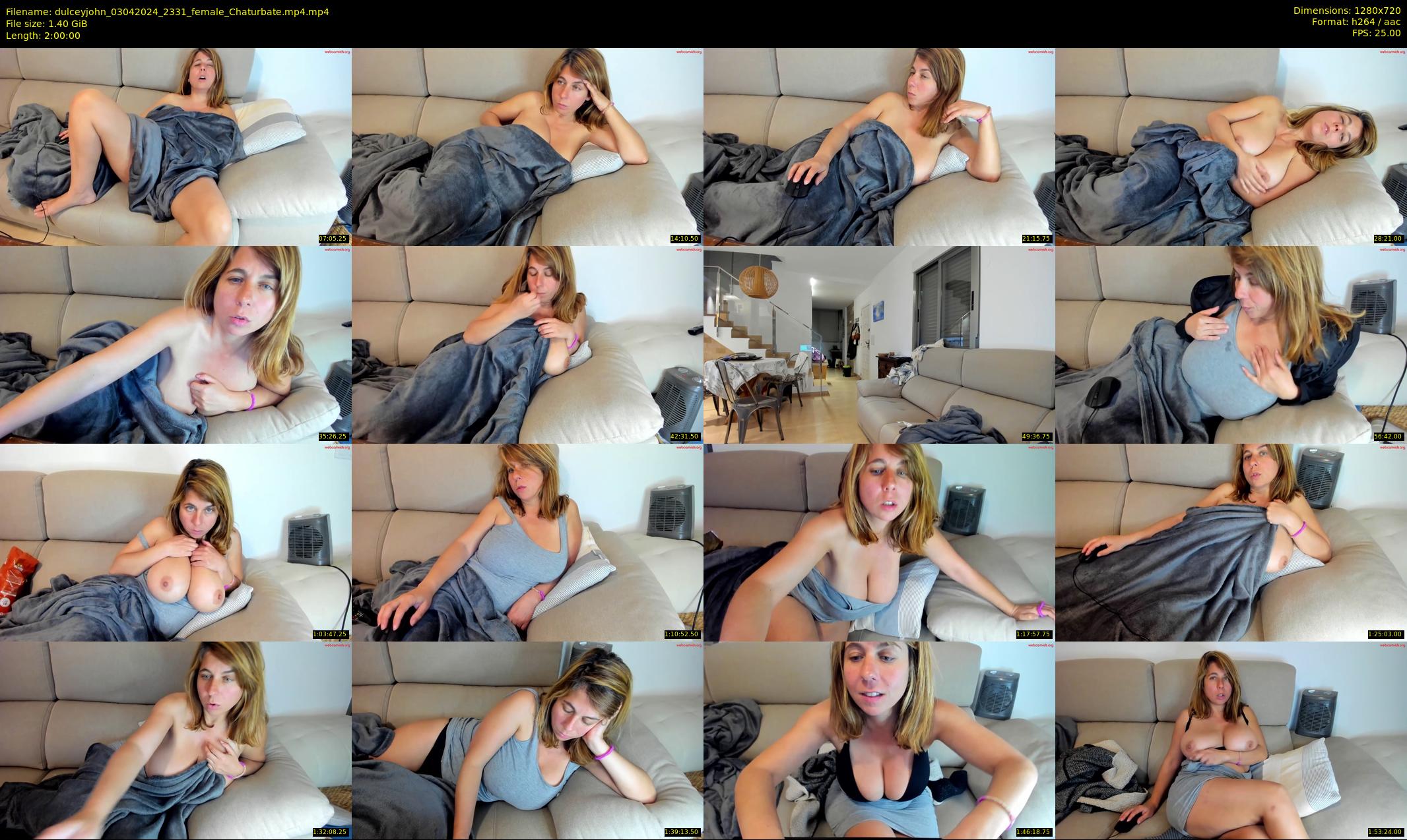 dulceyjohn — 120 minute Chaturbate female cam show recording, 720p, Apr 3, 2024