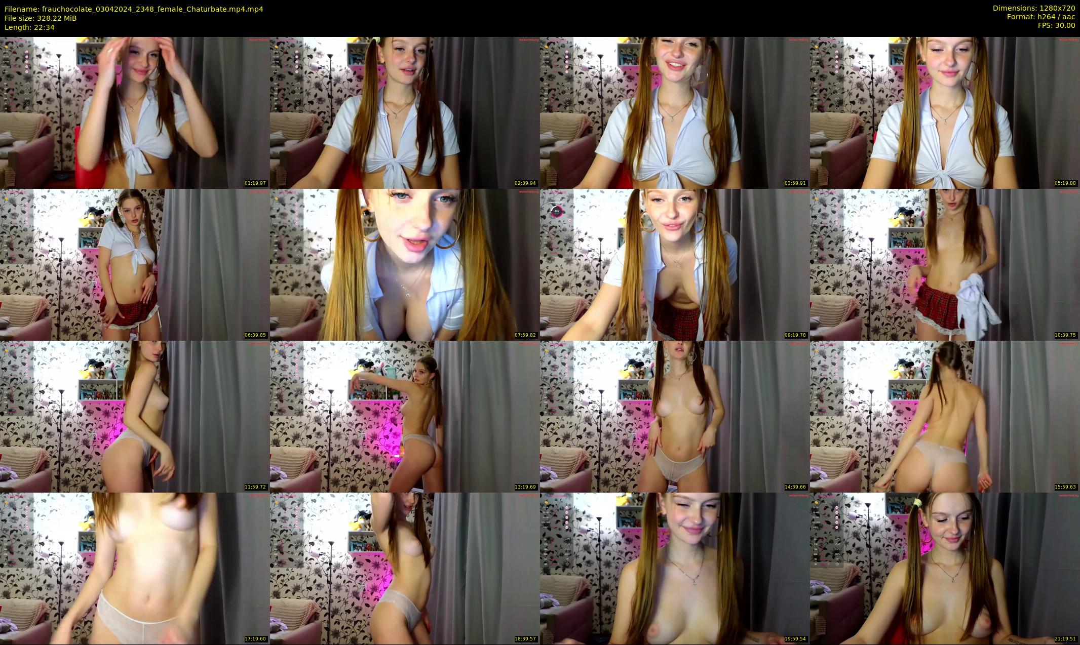 frauchocolate — 23 minute Chaturbate female cam show recording, 720p, Apr 3, 2024