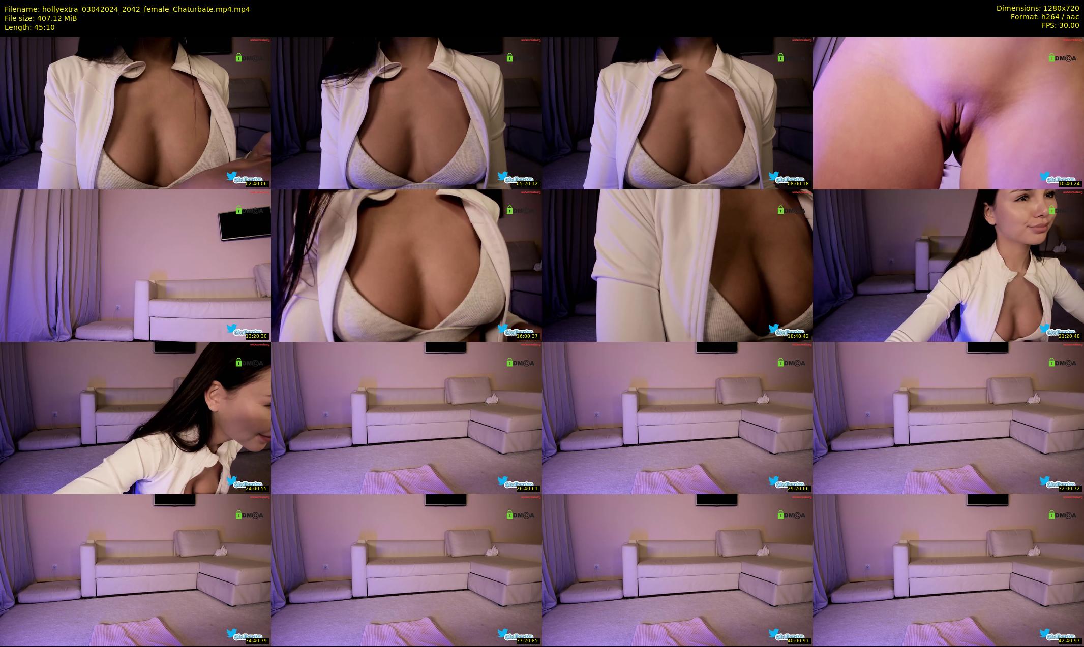 hollyextra — 46 minute Chaturbate female cam show recording, 720p, Apr 3, 2024
