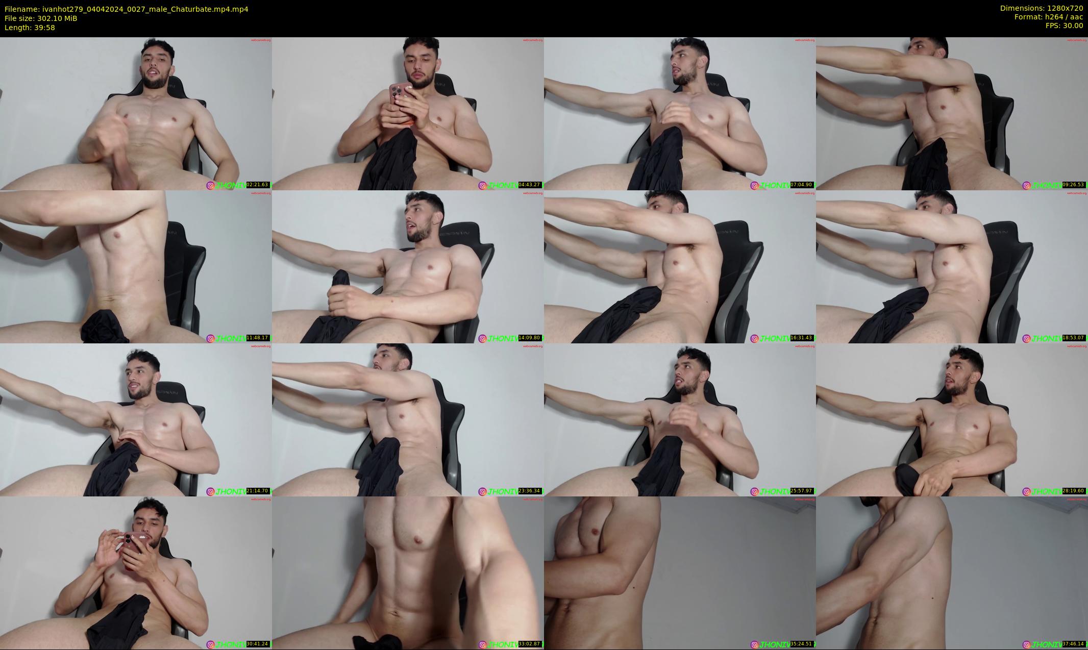 ivanhot279 — 40 minute Chaturbate male cam show recording, 720p, Apr 4, 2024
