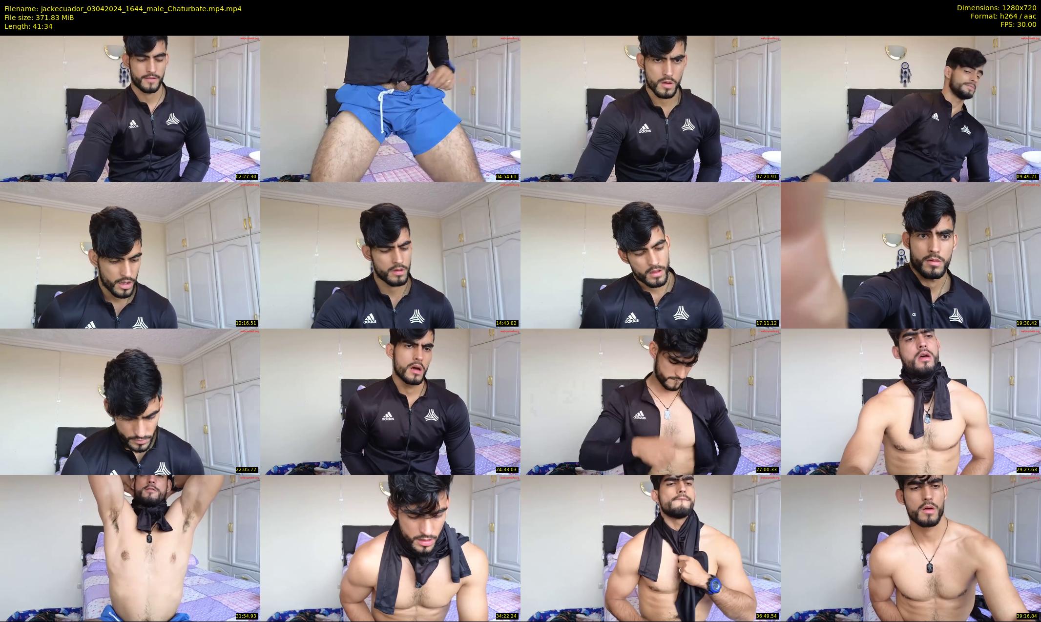 jackecuador — 42 minute Chaturbate male cam show recording, 720p, Apr 3, 2024