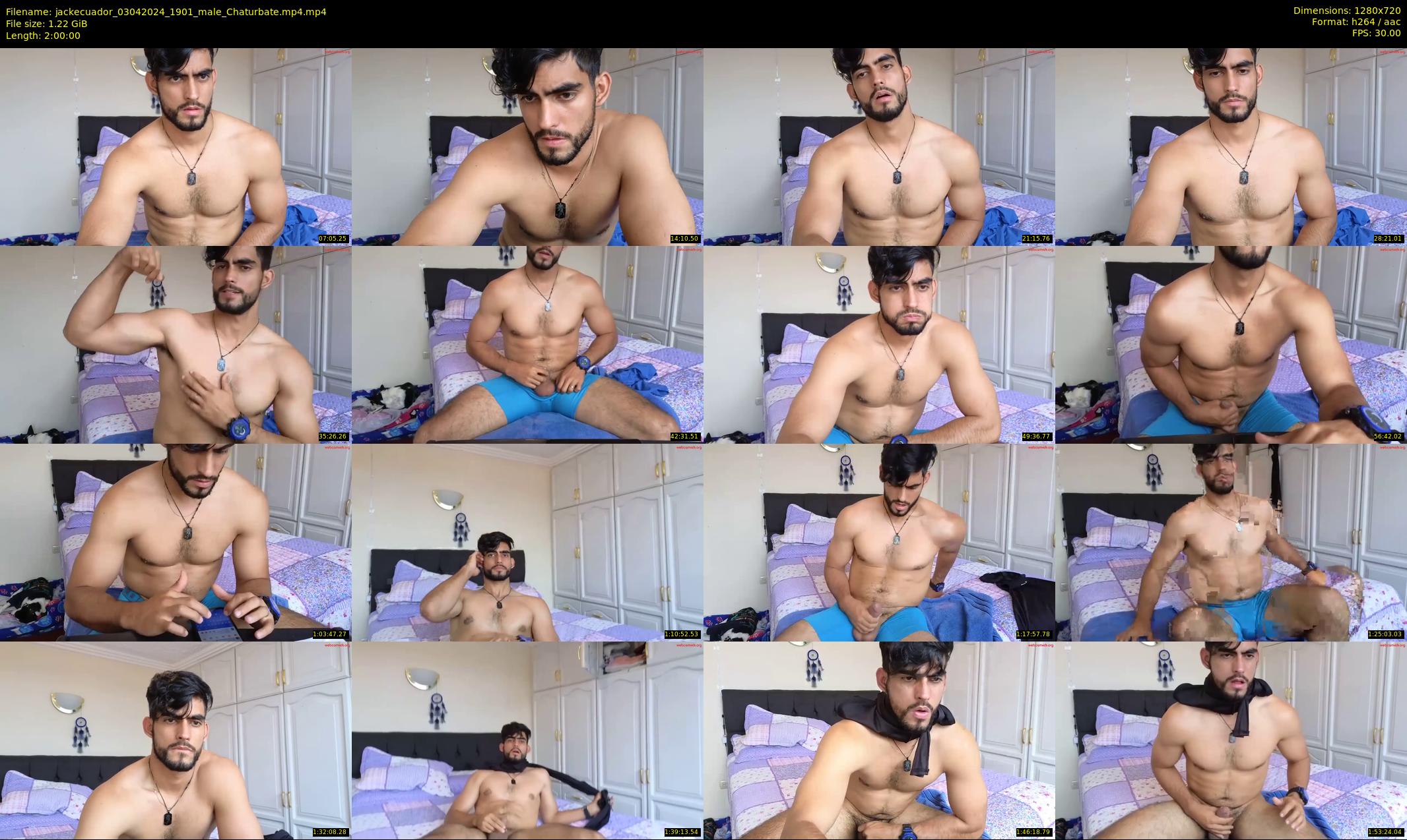 jackecuador — 120 minute Chaturbate male cam show recording, 720p, Apr 3, 2024