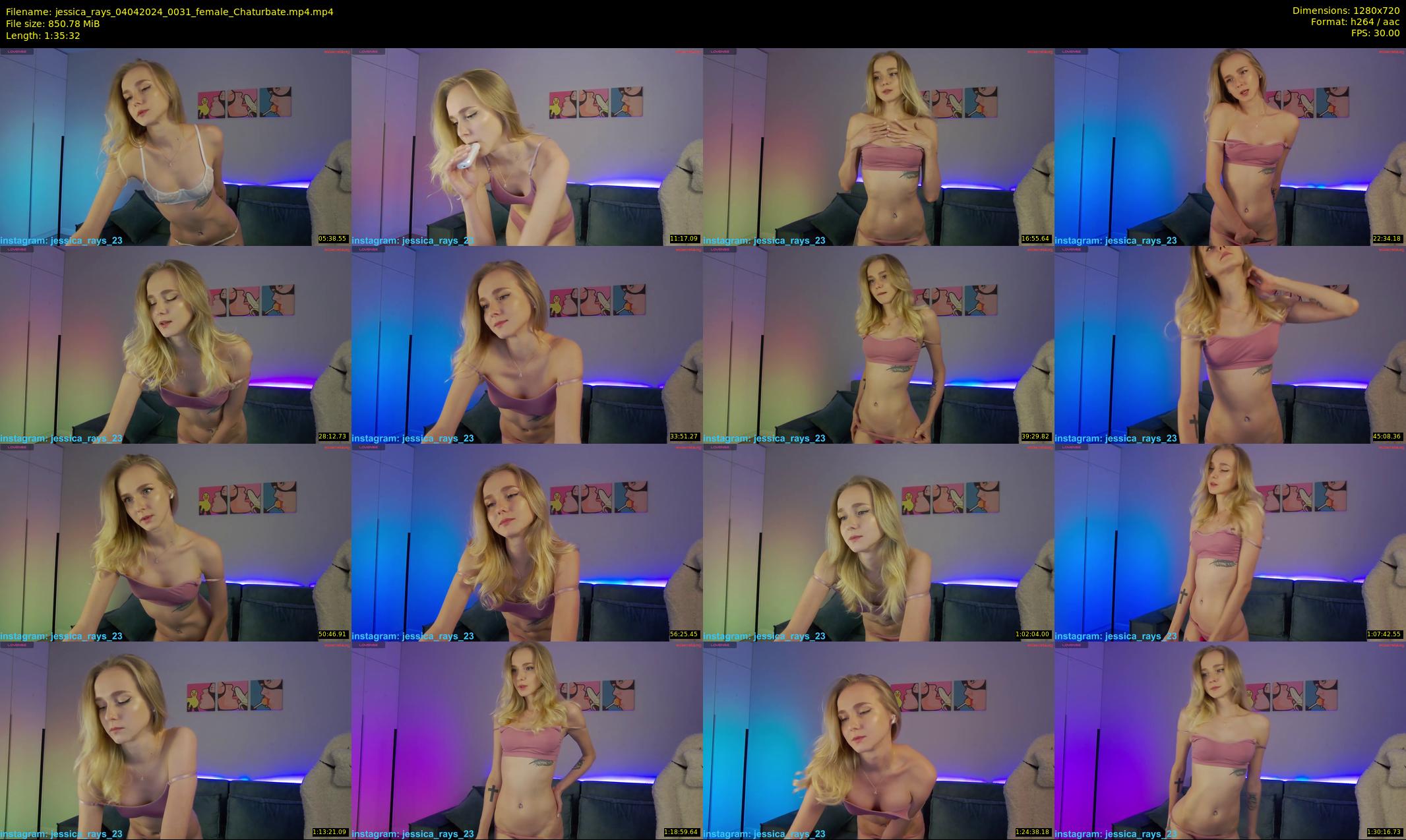 jessica_rays — 96 minute Chaturbate couple cam show recording, 720p, Apr 4, 2024