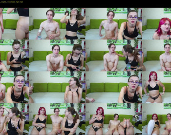 loossers — 15 minute Chaturbate couple cam show recording, 720p, Apr 3, 2024