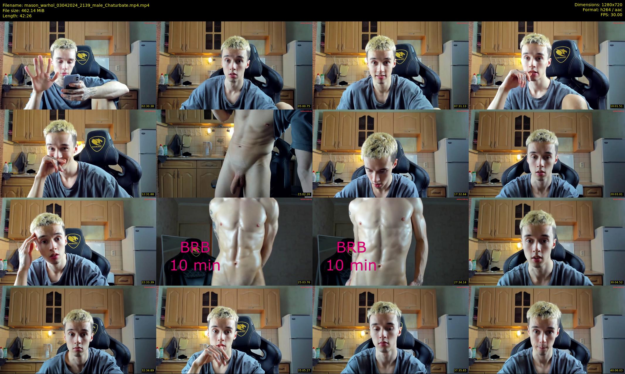 mason_warhol — 43 minute Chaturbate male cam show recording, 720p, Apr 3, 2024