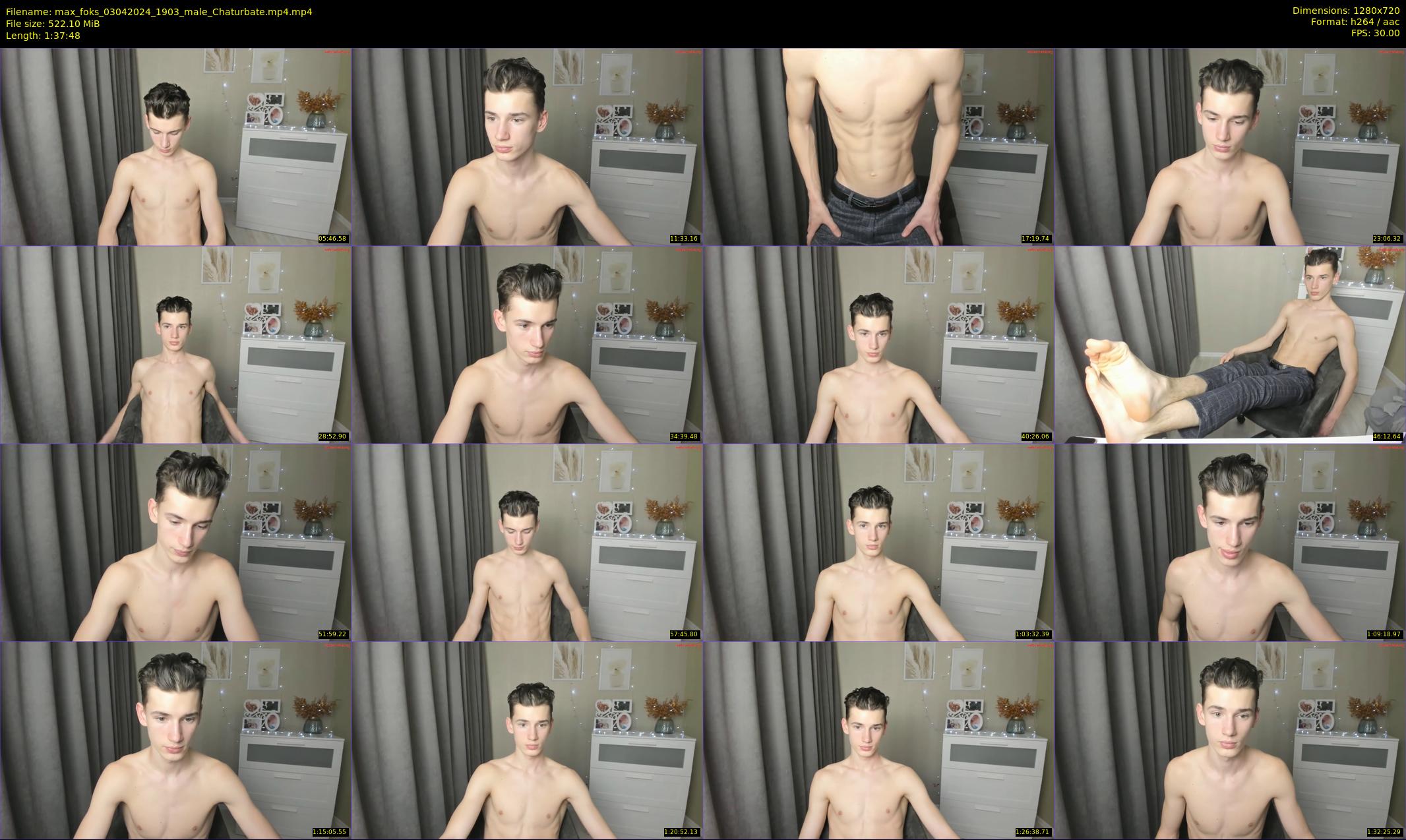 max_foks — 98 minute Chaturbate male cam show recording, 720p, Apr 3, 2024